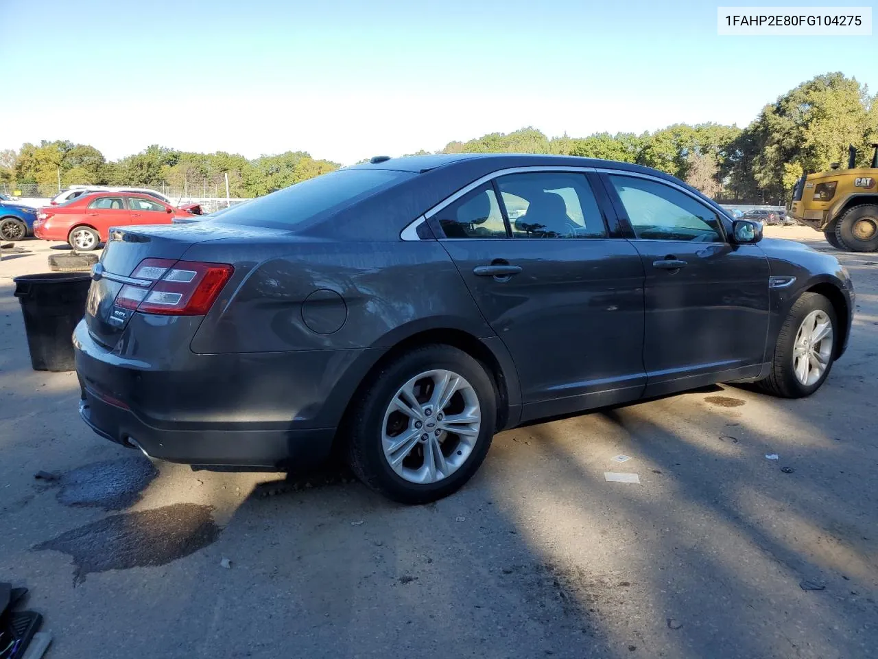 2015 Ford Taurus Sel VIN: 1FAHP2E80FG104275 Lot: 73042274