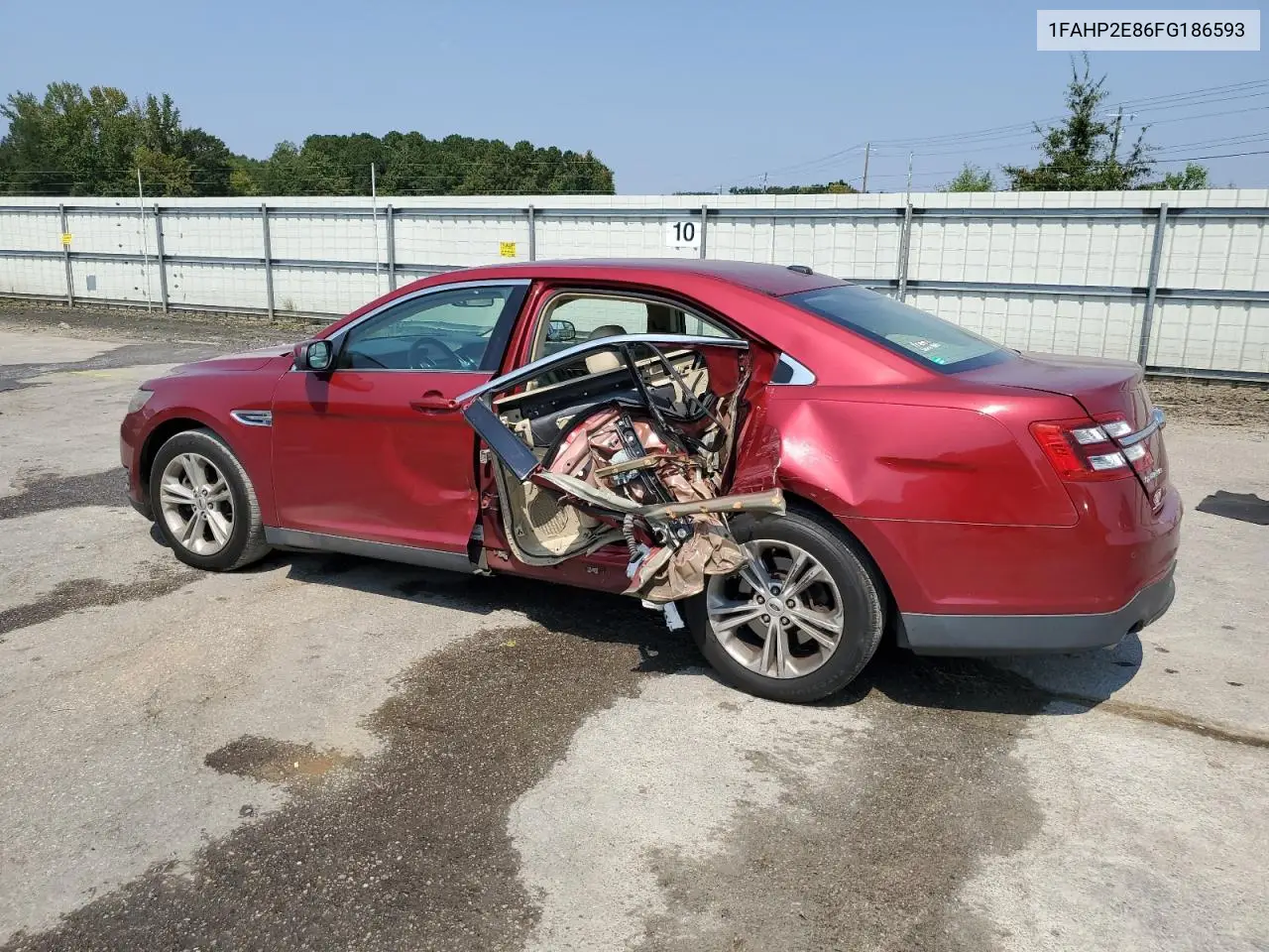 1FAHP2E86FG186593 2015 Ford Taurus Sel