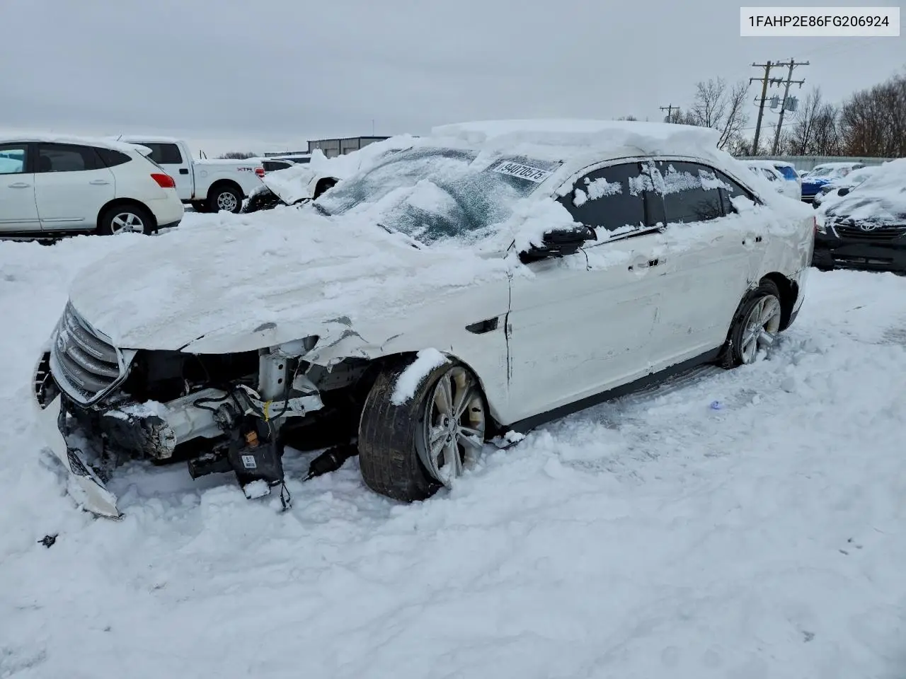 1FAHP2E86FG206924 2015 Ford Taurus Sel