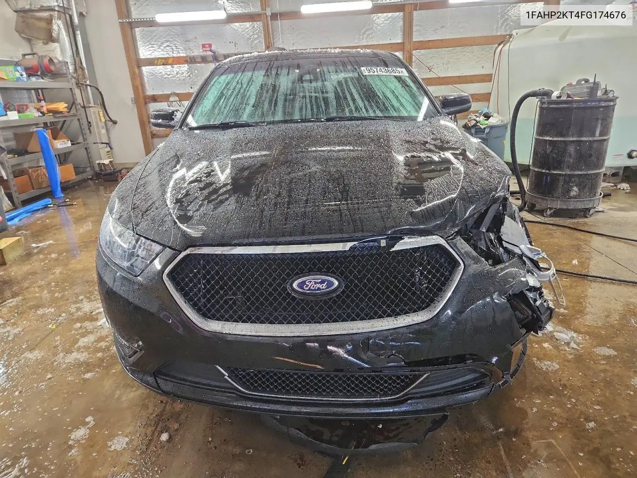 1FAHP2KT4FG174676 2015 Ford Taurus Sho