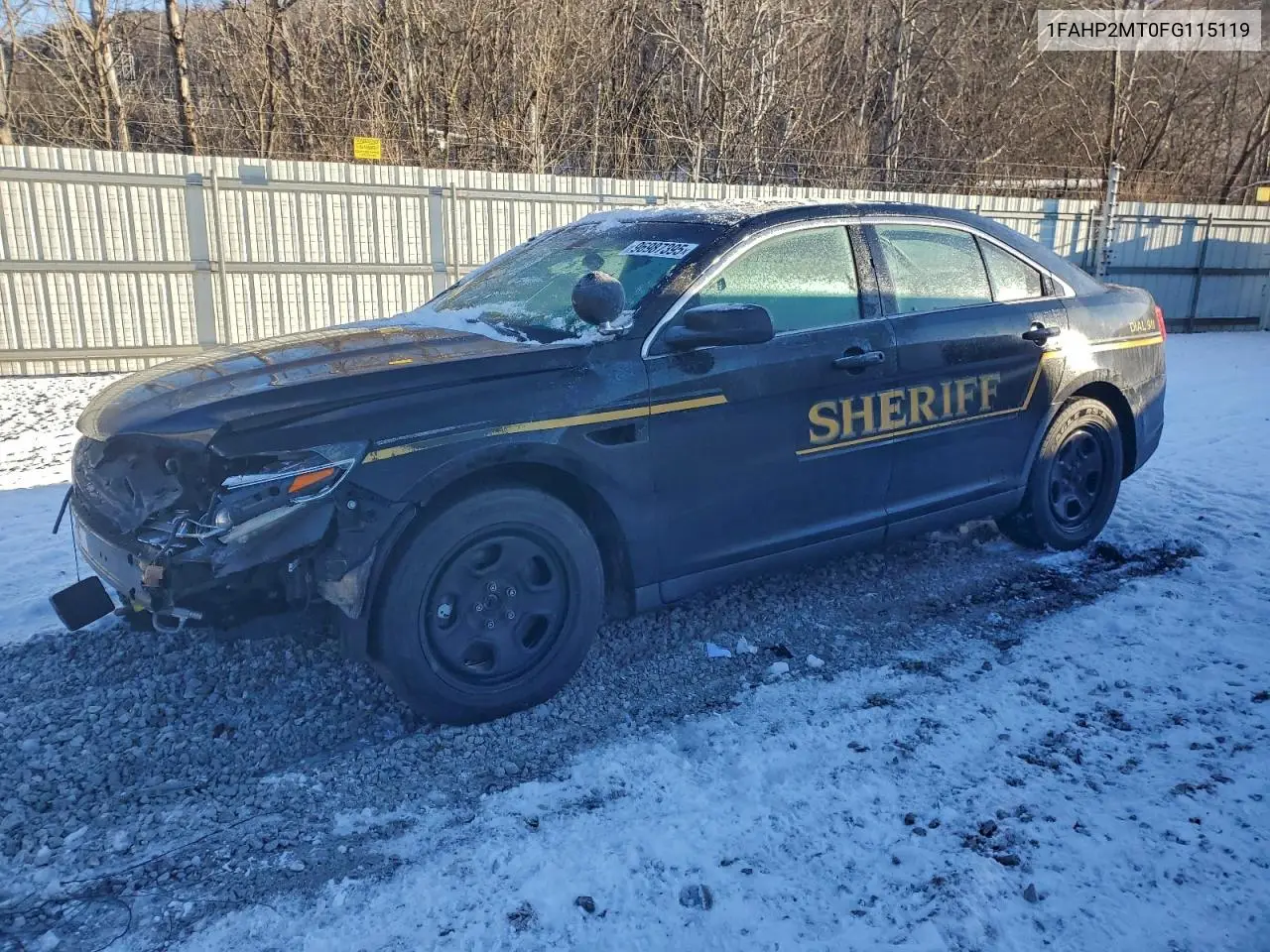 1FAHP2MT0FG115119 2015 Ford Taurus Police Interceptor