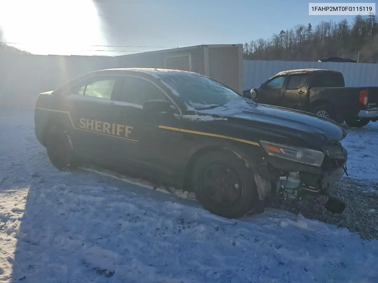 1FAHP2MT0FG115119 2015 Ford Taurus Police Interceptor