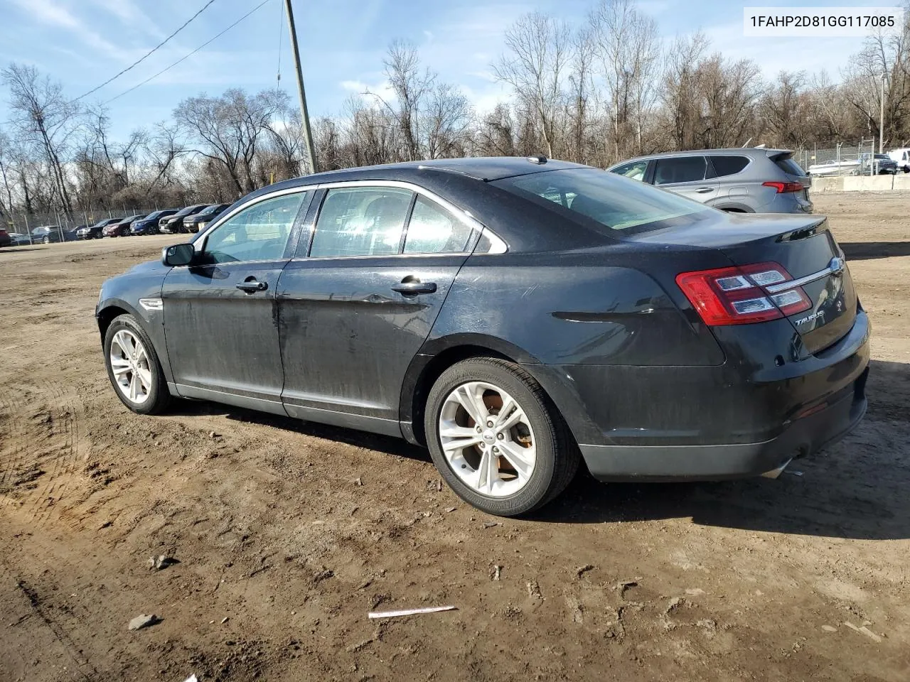 2016 Ford Taurus Se VIN: 1FAHP2D81GG117085 Lot: 41694894