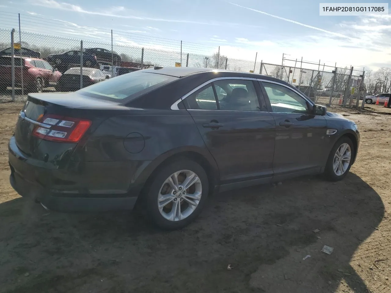 1FAHP2D81GG117085 2016 Ford Taurus Se