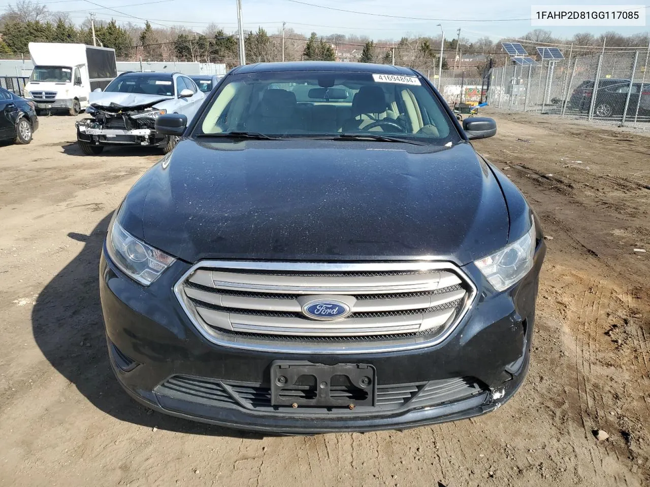 2016 Ford Taurus Se VIN: 1FAHP2D81GG117085 Lot: 41694894