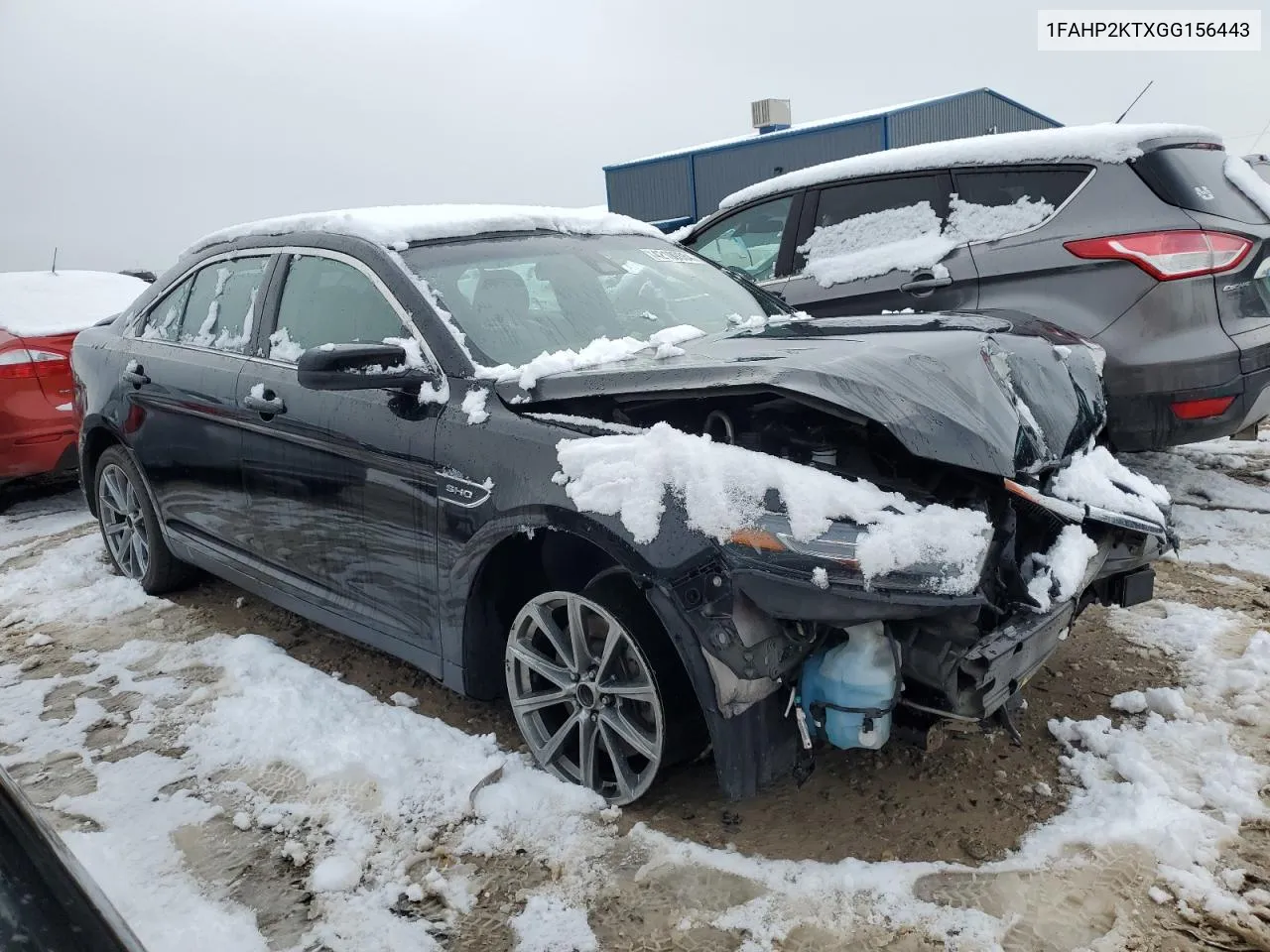 2016 Ford Taurus Sho VIN: 1FAHP2KTXGG156443 Lot: 42109384