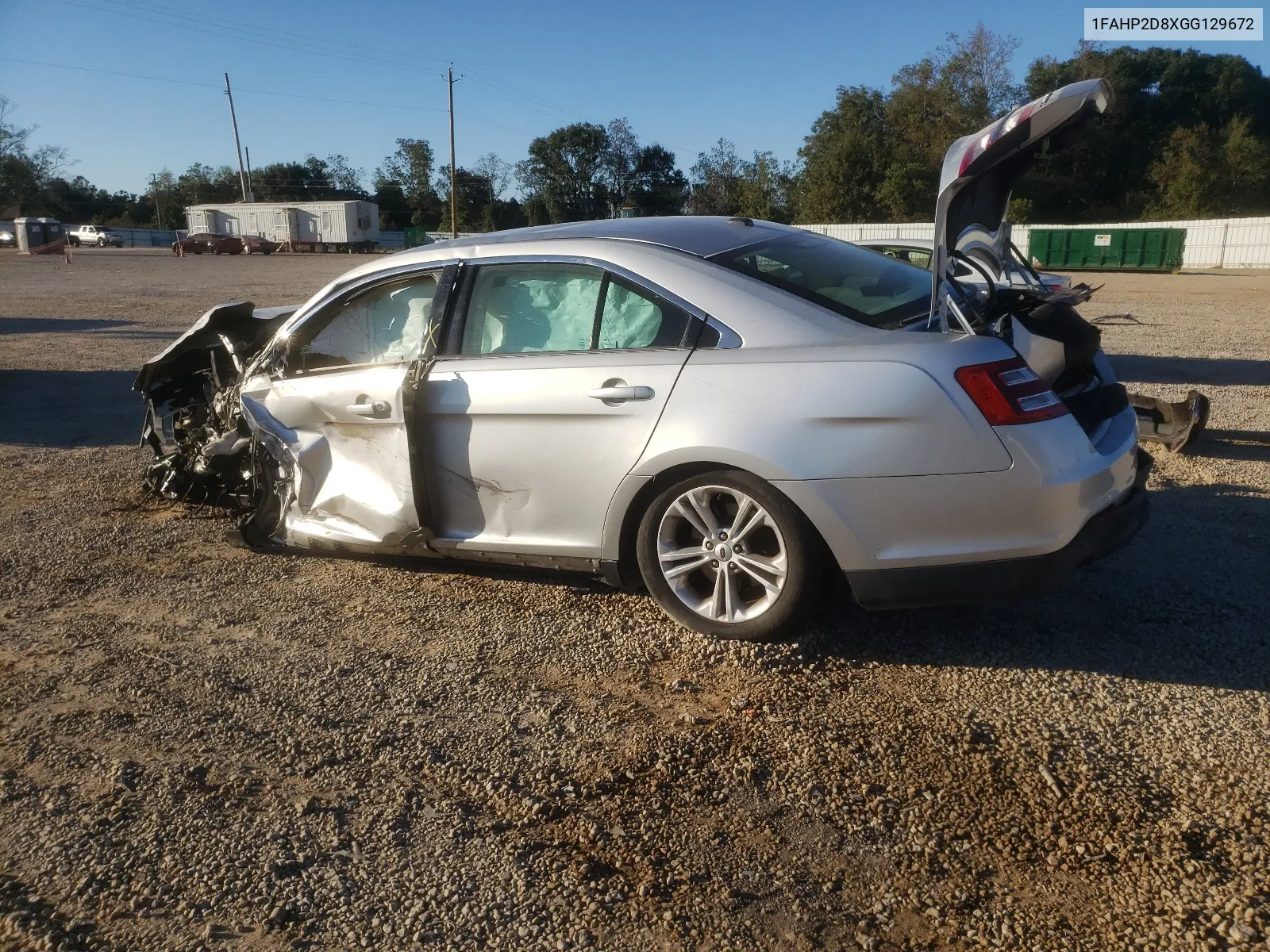 2016 Ford Taurus Se VIN: 1FAHP2D8XGG129672 Lot: 48741254