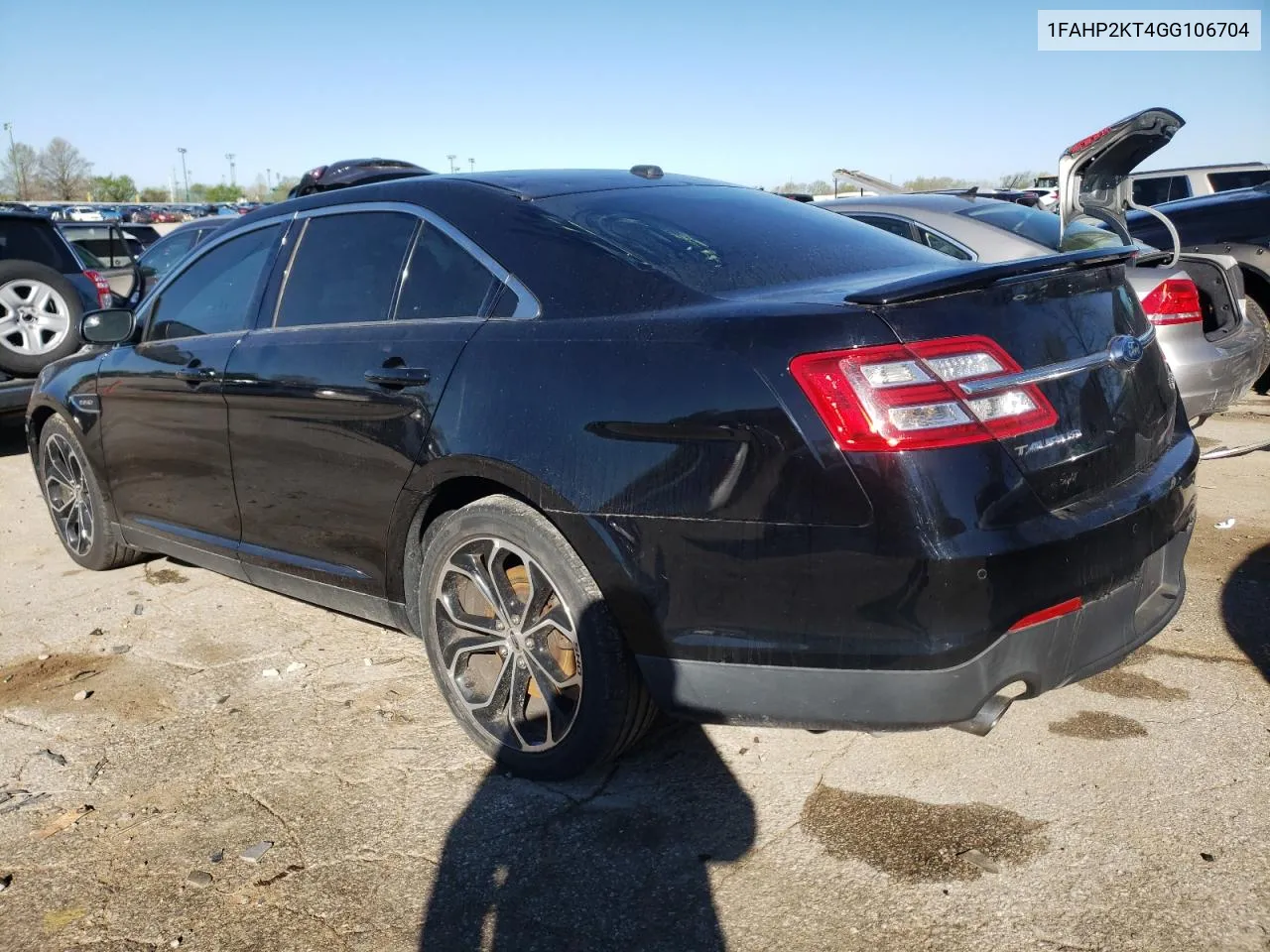 1FAHP2KT4GG106704 2016 Ford Taurus Sho