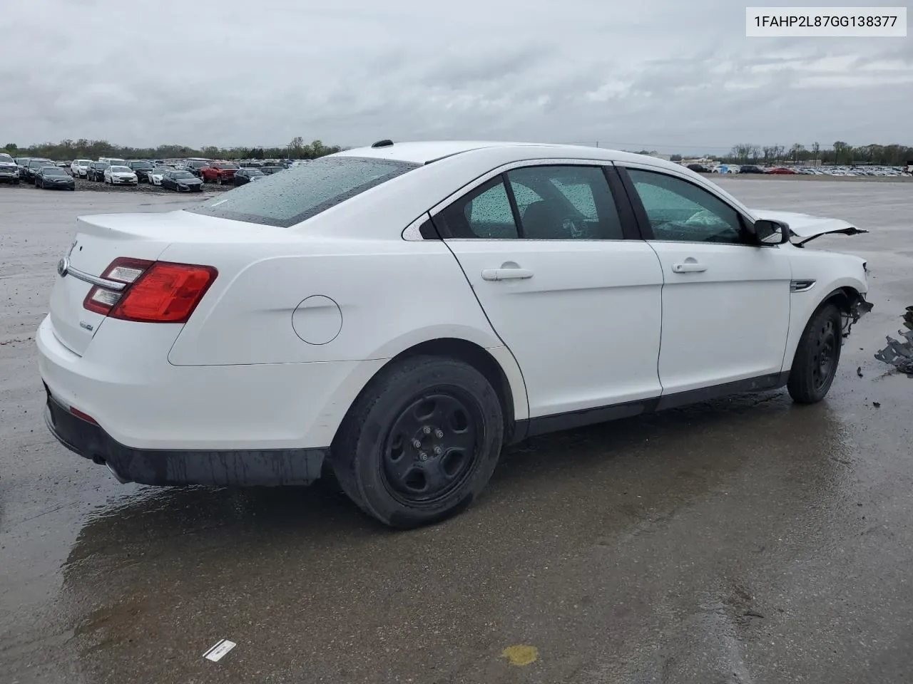 1FAHP2L87GG138377 2016 Ford Taurus Police Interceptor