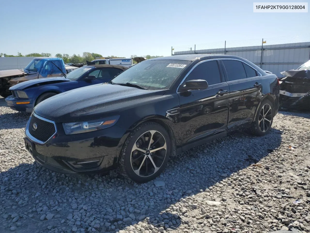 2016 Ford Taurus Sho VIN: 1FAHP2KT9GG128004 Lot: 50615364