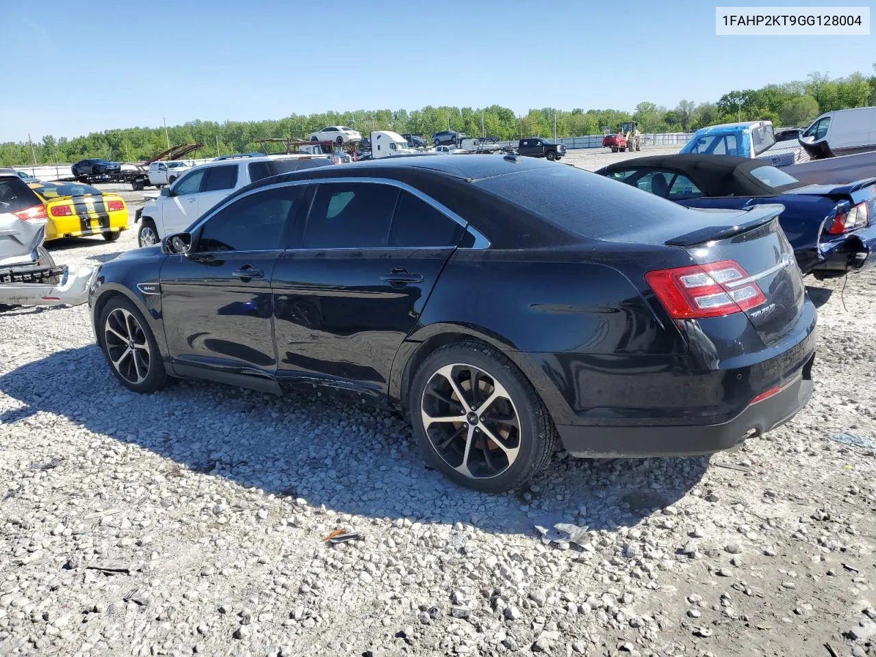 2016 Ford Taurus Sho VIN: 1FAHP2KT9GG128004 Lot: 50615364