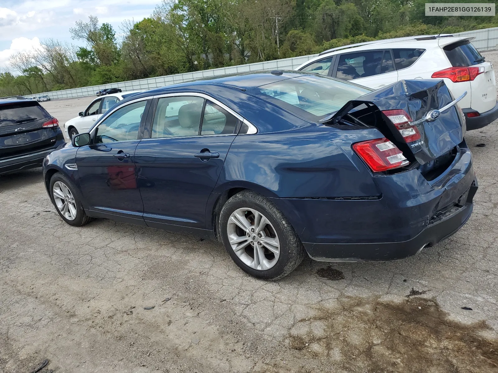 2016 Ford Taurus Sel VIN: 1FAHP2E81GG126139 Lot: 52100194