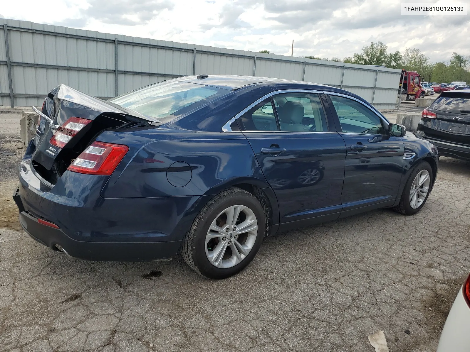 2016 Ford Taurus Sel VIN: 1FAHP2E81GG126139 Lot: 52100194