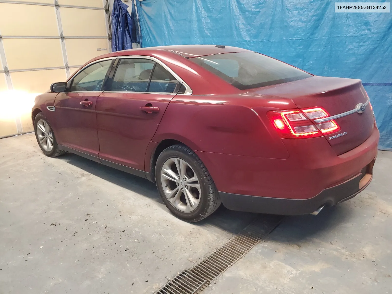 2016 Ford Taurus Sel VIN: 1FAHP2E86GG134253 Lot: 52139384