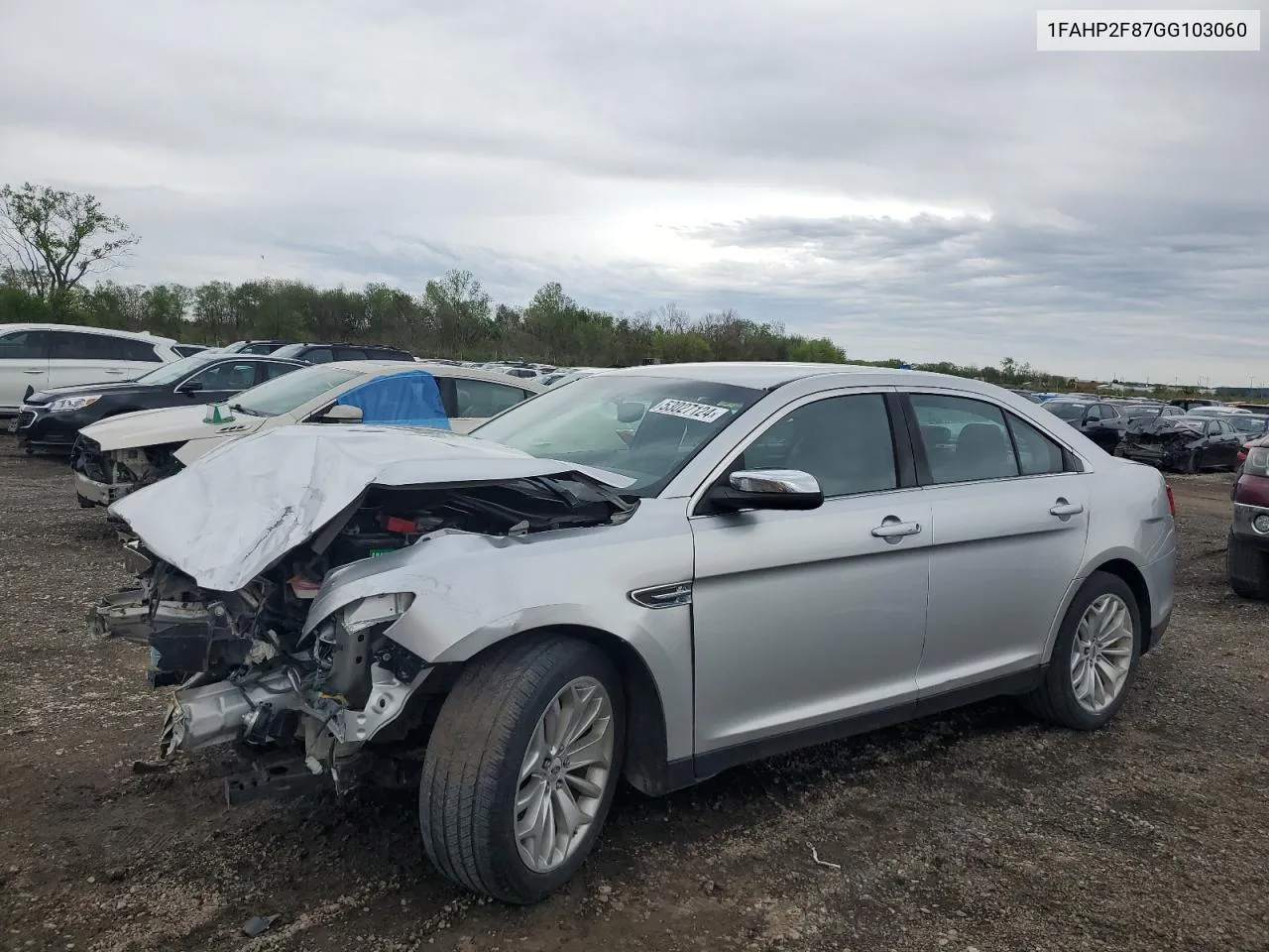 2016 Ford Taurus Limited VIN: 1FAHP2F87GG103060 Lot: 53027124