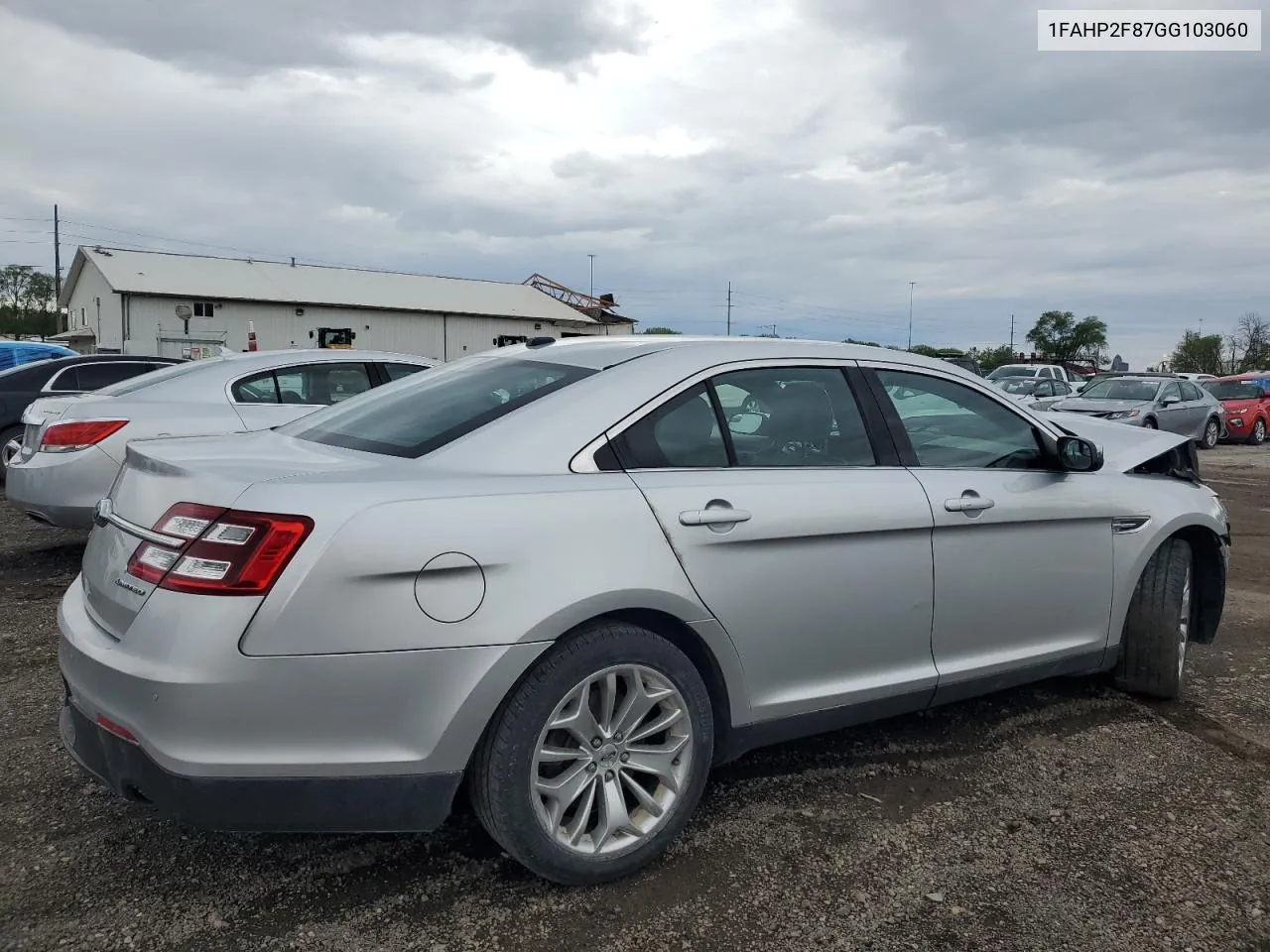 2016 Ford Taurus Limited VIN: 1FAHP2F87GG103060 Lot: 53027124