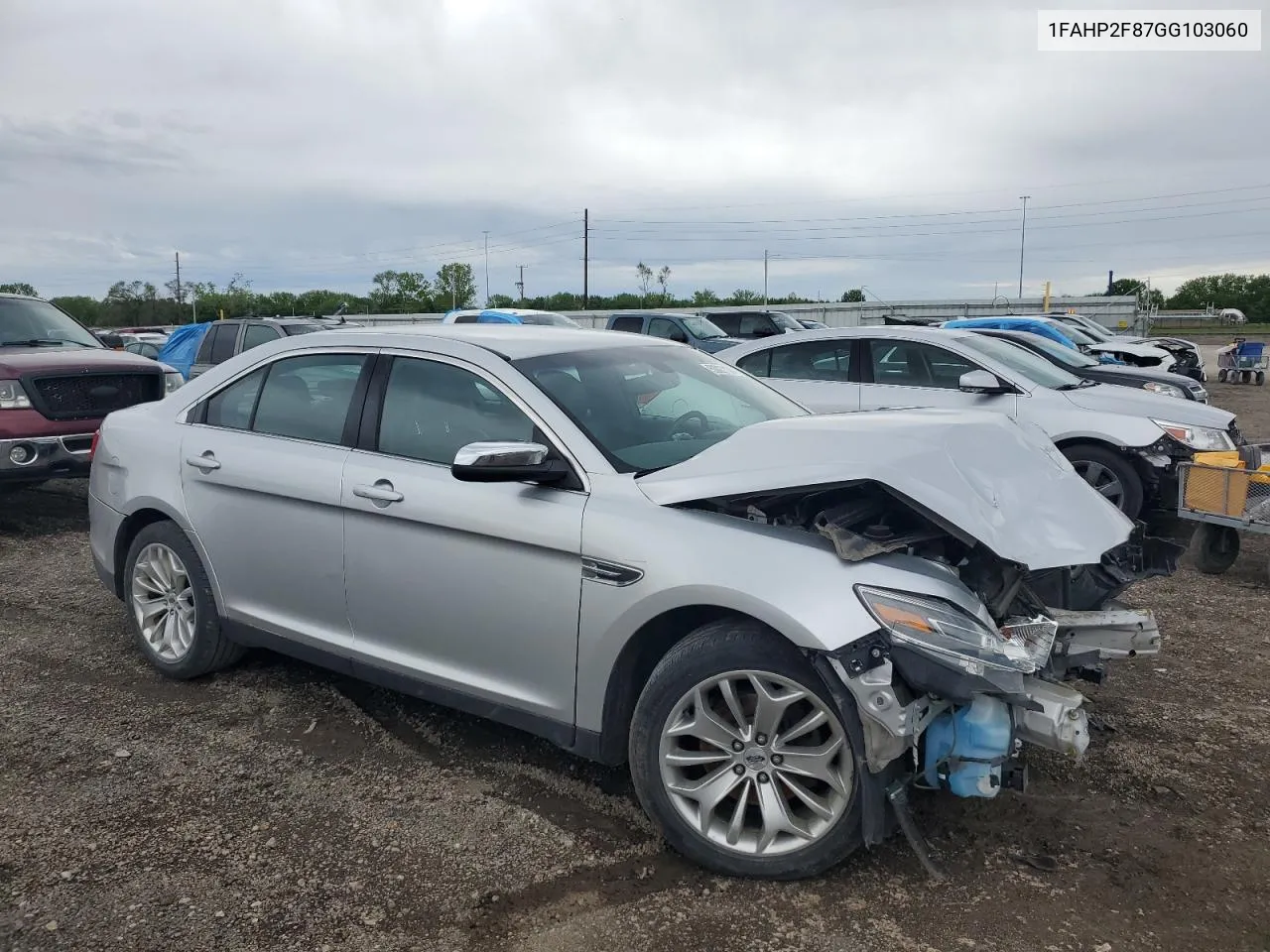 2016 Ford Taurus Limited VIN: 1FAHP2F87GG103060 Lot: 53027124