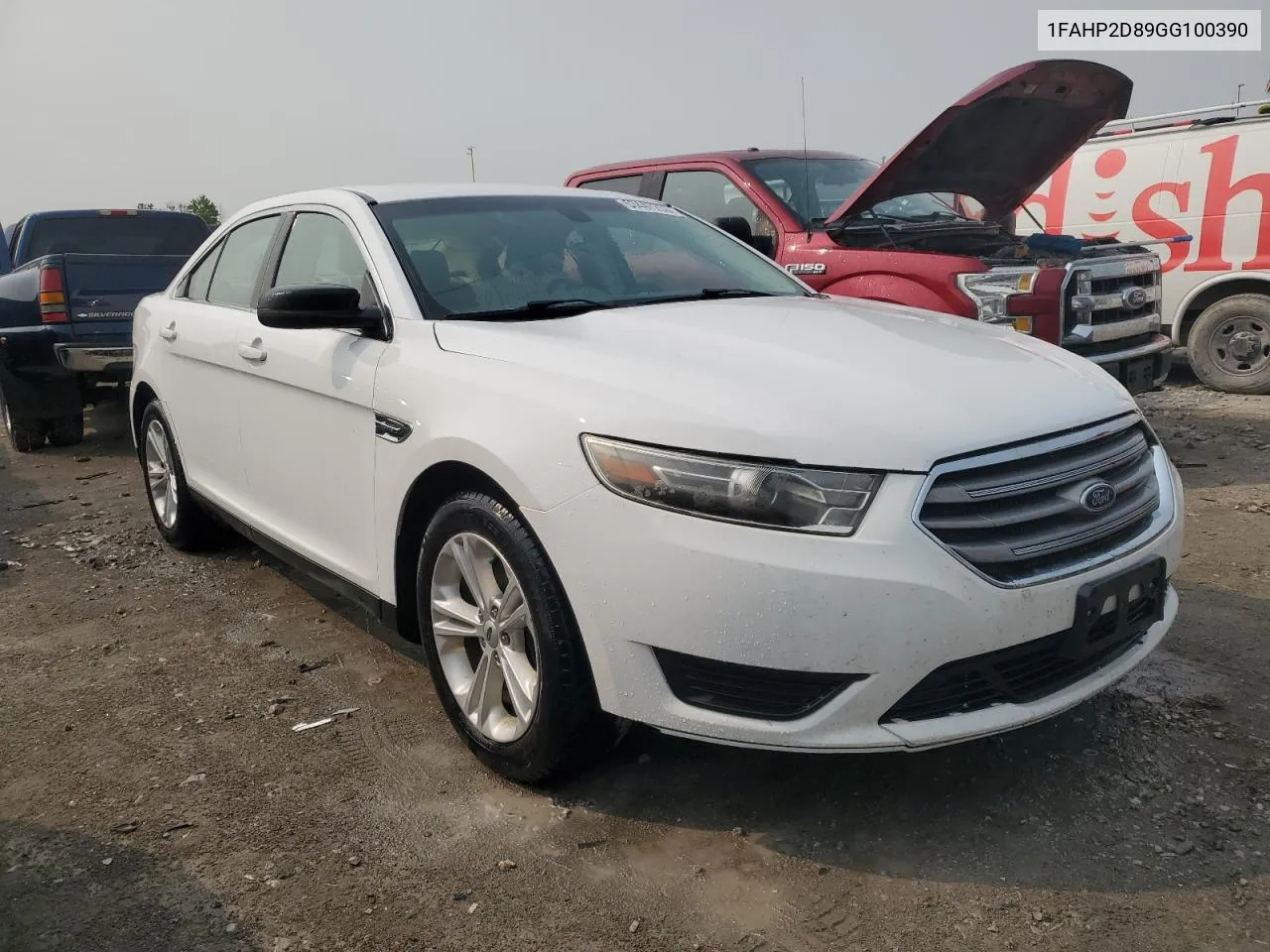 1FAHP2D89GG100390 2016 Ford Taurus Se