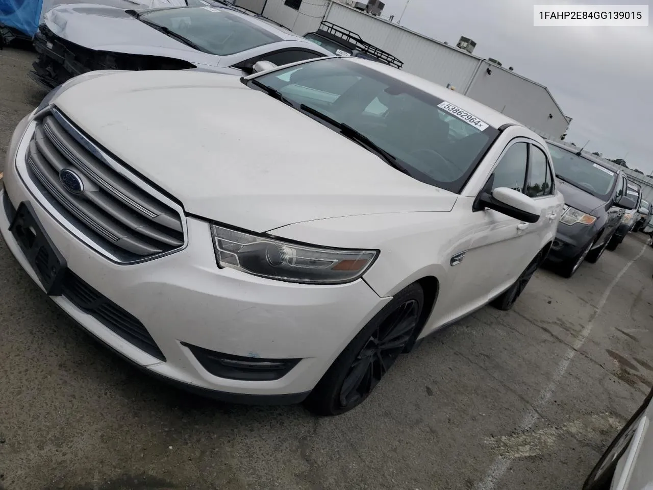 2016 Ford Taurus Sel VIN: 1FAHP2E84GG139015 Lot: 53862964