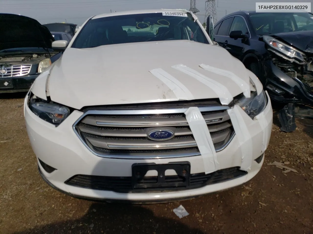 2016 Ford Taurus Sel VIN: 1FAHP2E8XGG140329 Lot: 55340394