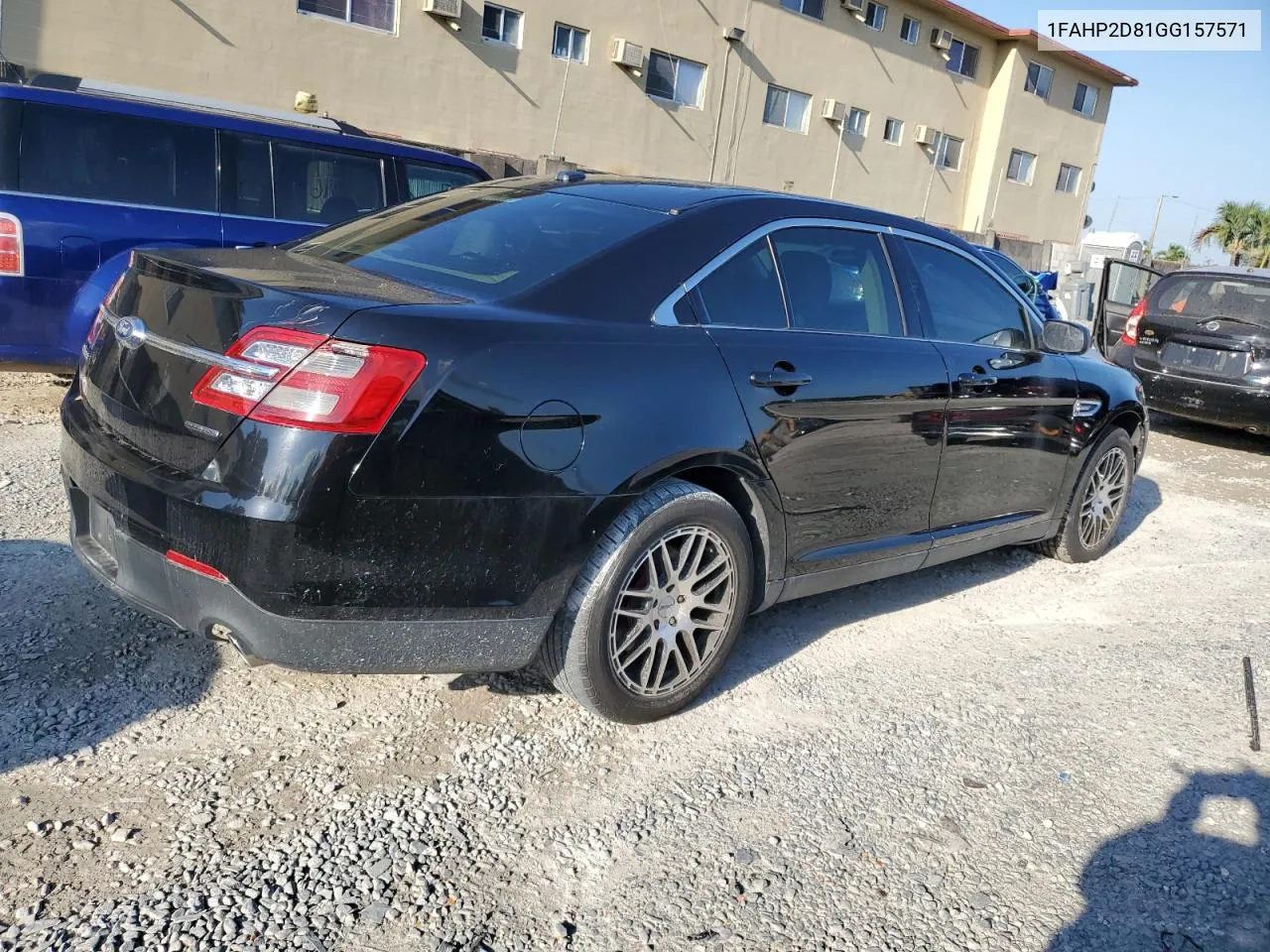 2016 Ford Taurus Se VIN: 1FAHP2D81GG157571 Lot: 56044374