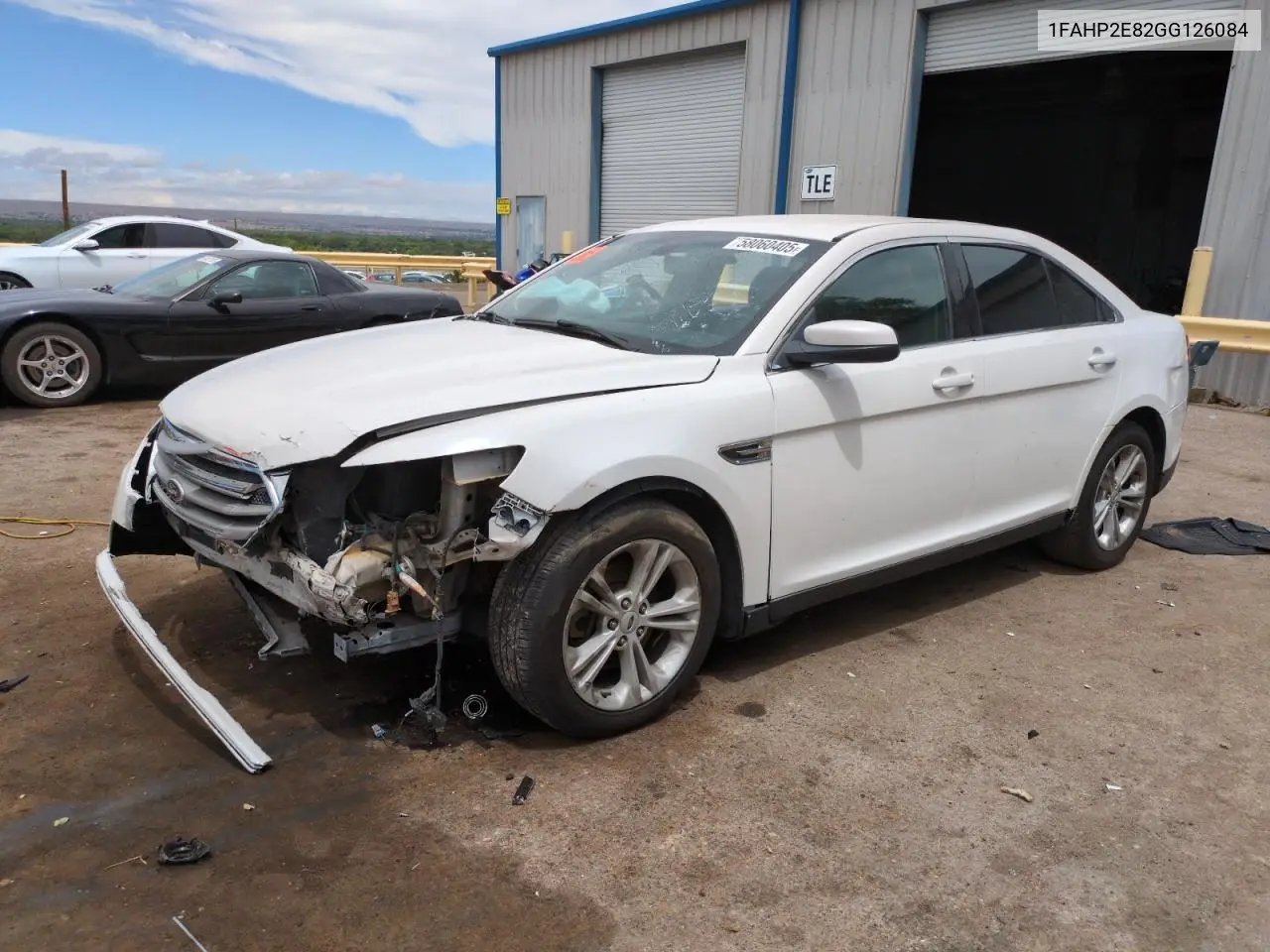1FAHP2E82GG126084 2016 Ford Taurus Sel