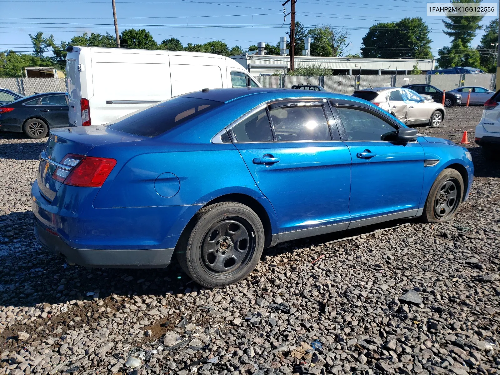 2016 Ford Taurus Police Interceptor VIN: 1FAHP2MK1GG122556 Lot: 60982954