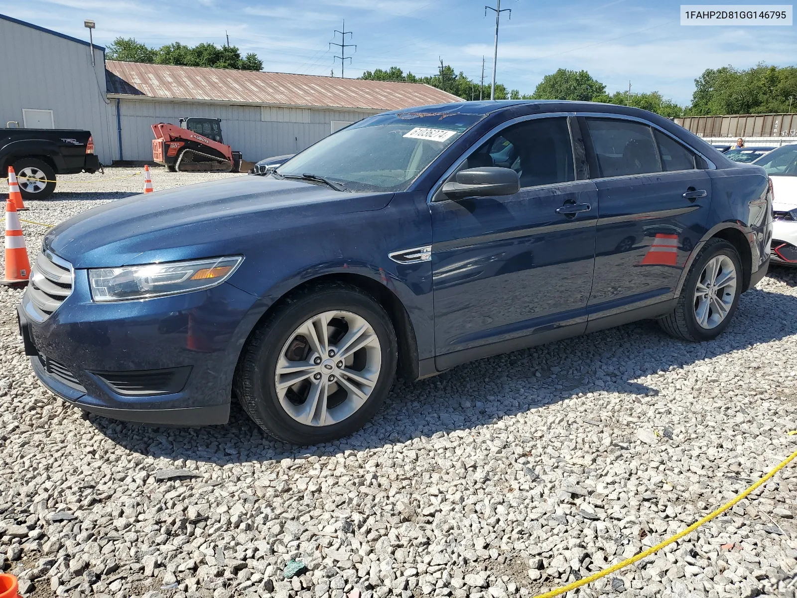 2016 Ford Taurus Se VIN: 1FAHP2D81GG146795 Lot: 61036274