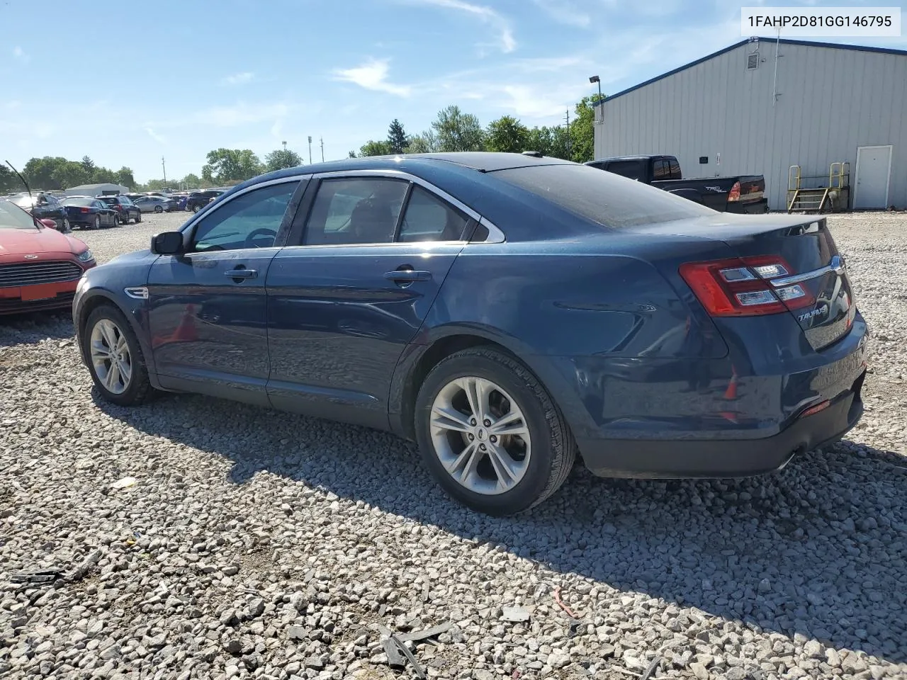 1FAHP2D81GG146795 2016 Ford Taurus Se