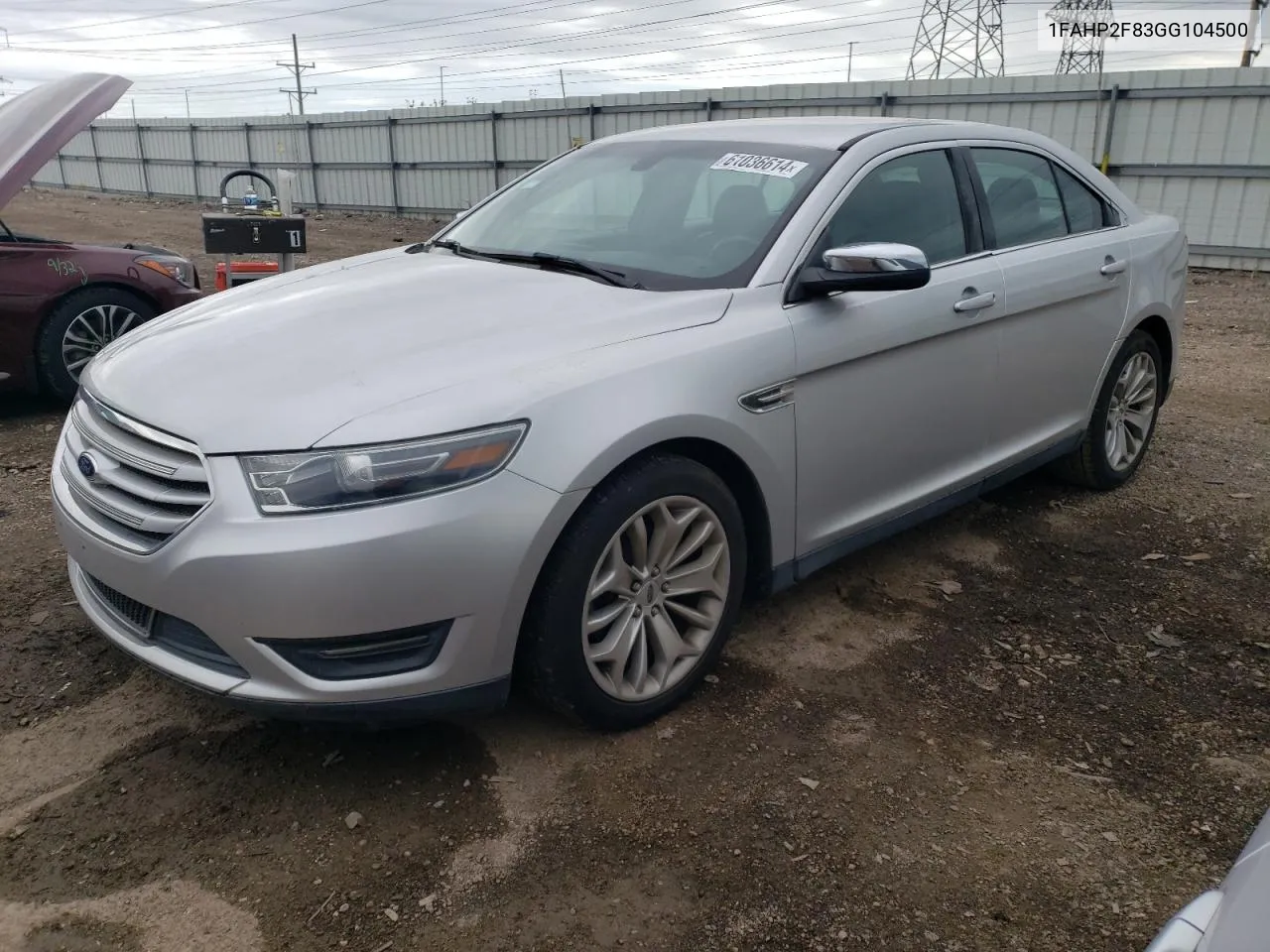 1FAHP2F83GG104500 2016 Ford Taurus Limited