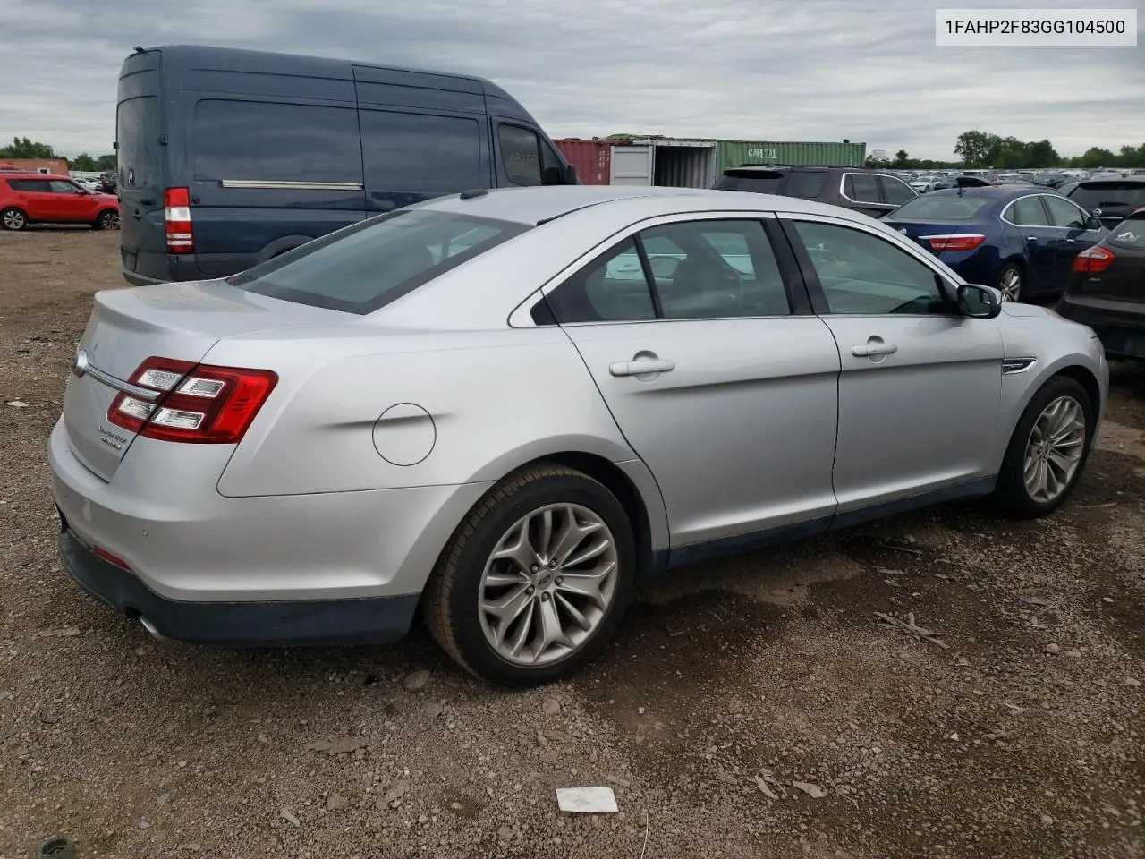 2016 Ford Taurus Limited VIN: 1FAHP2F83GG104500 Lot: 61036614