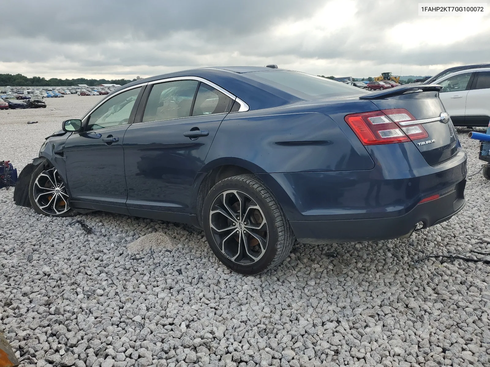 2016 Ford Taurus Sho VIN: 1FAHP2KT7GG100072 Lot: 61269654