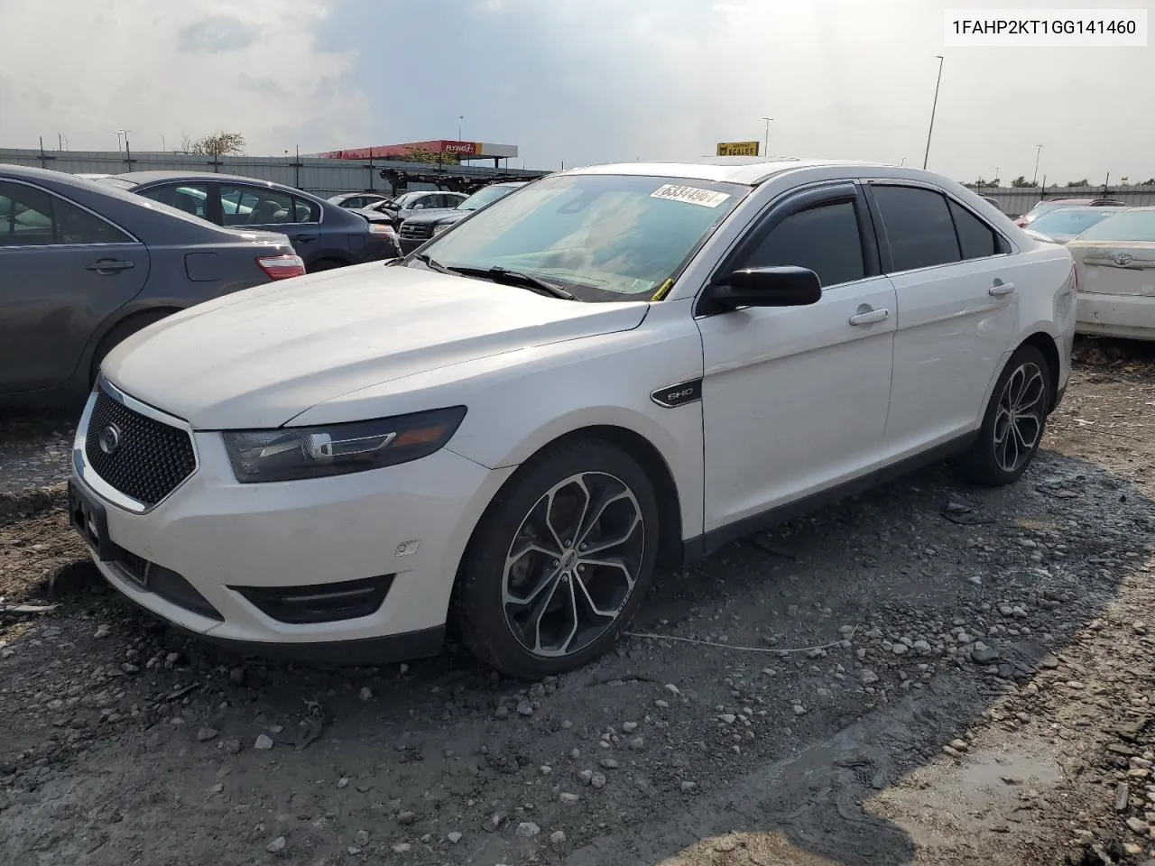 2016 Ford Taurus Sho VIN: 1FAHP2KT1GG141460 Lot: 63344964