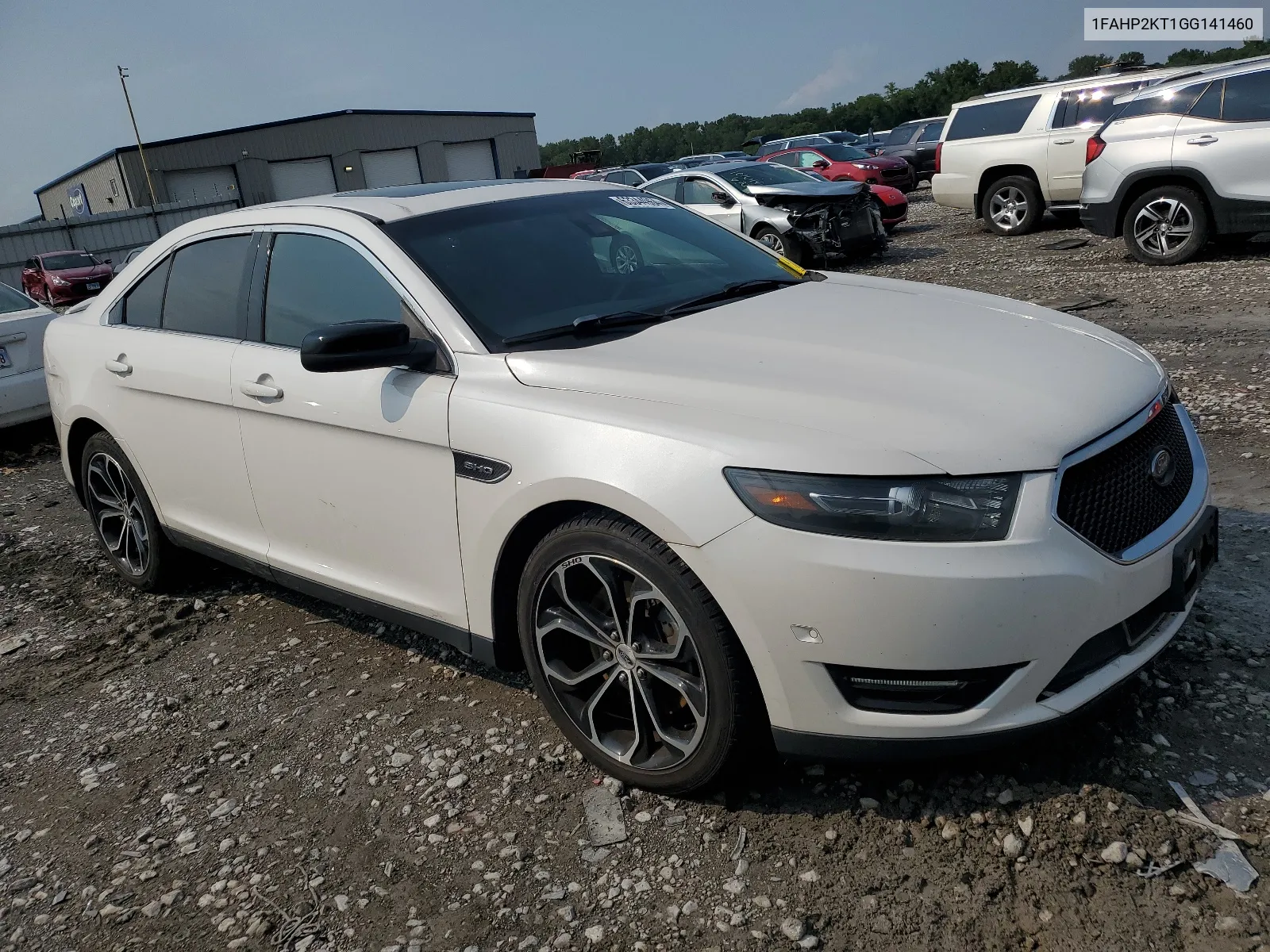 2016 Ford Taurus Sho VIN: 1FAHP2KT1GG141460 Lot: 63344964