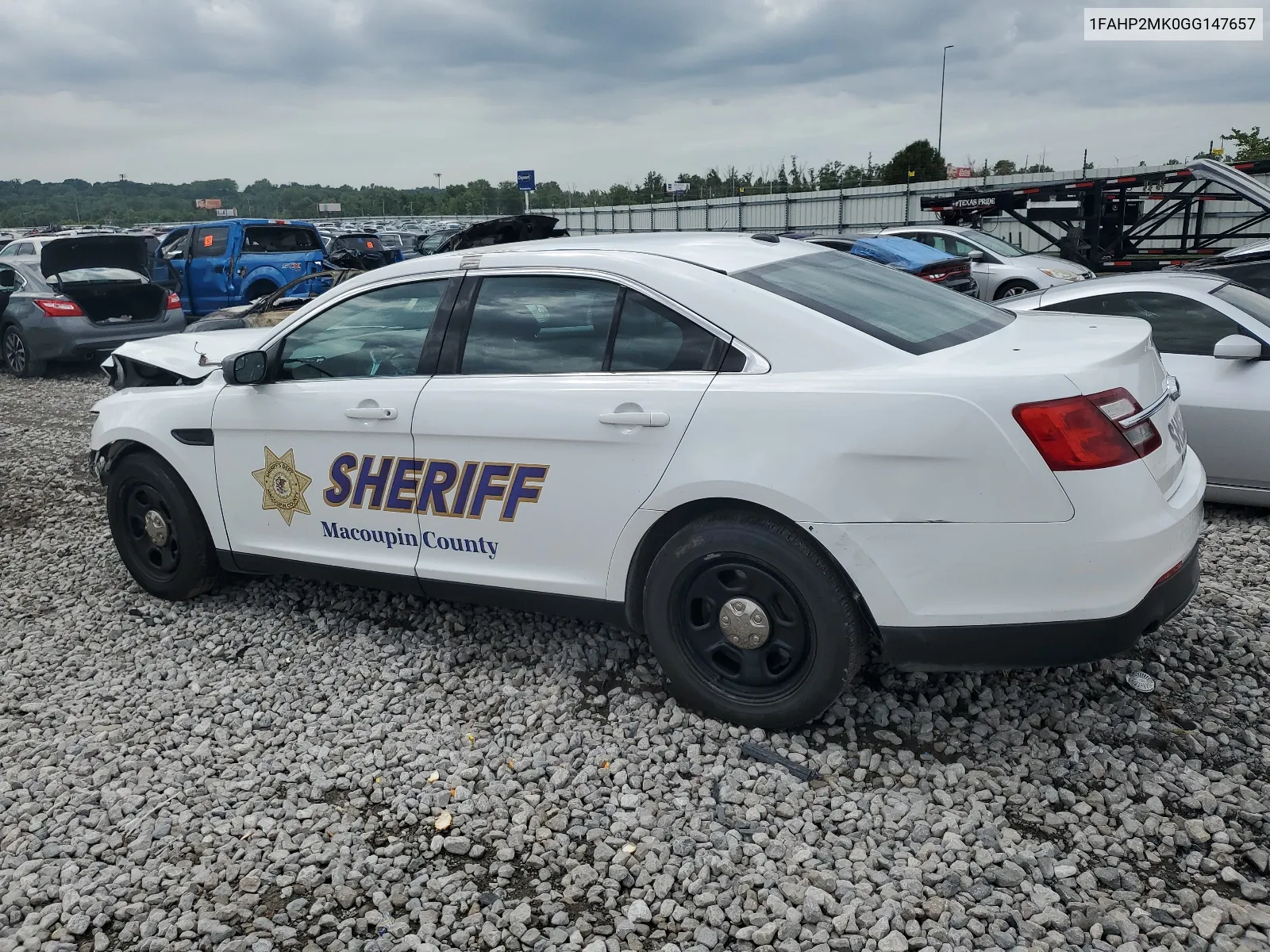 1FAHP2MK0GG147657 2016 Ford Taurus Police Interceptor