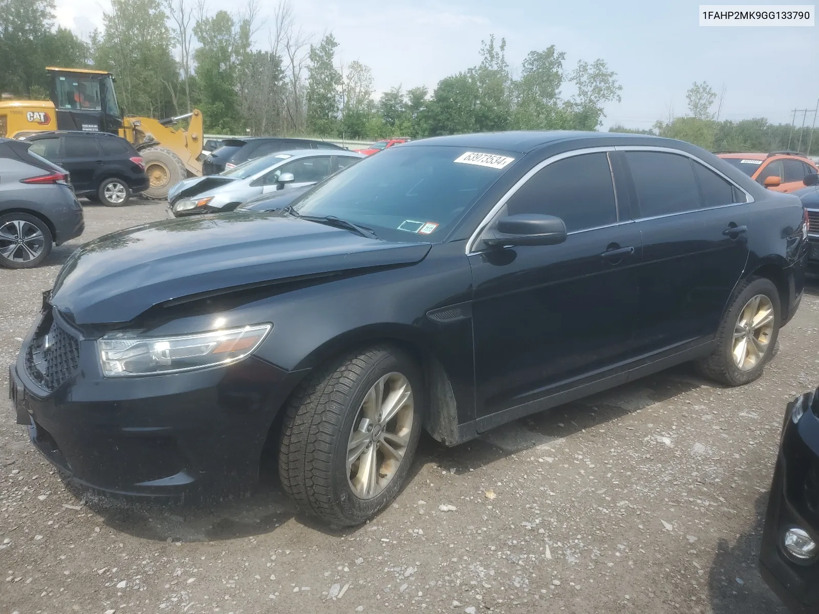 2016 Ford Taurus Police Interceptor VIN: 1FAHP2MK9GG133790 Lot: 63973534