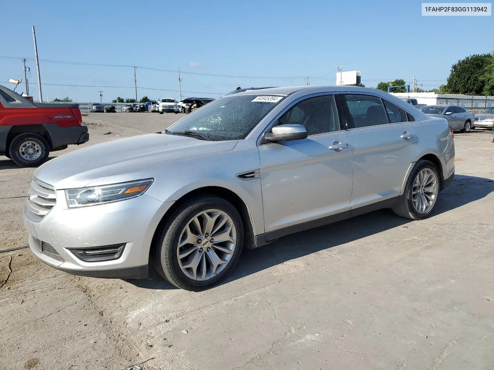 1FAHP2F83GG113942 2016 Ford Taurus Limited