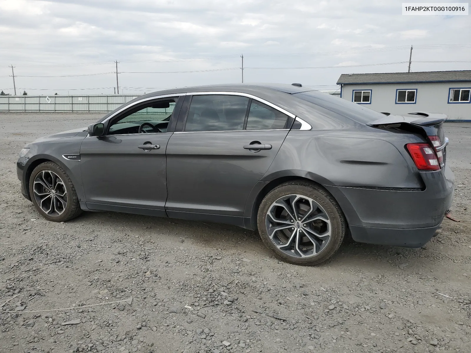 2016 Ford Taurus Sho VIN: 1FAHP2KT0GG100916 Lot: 65008504