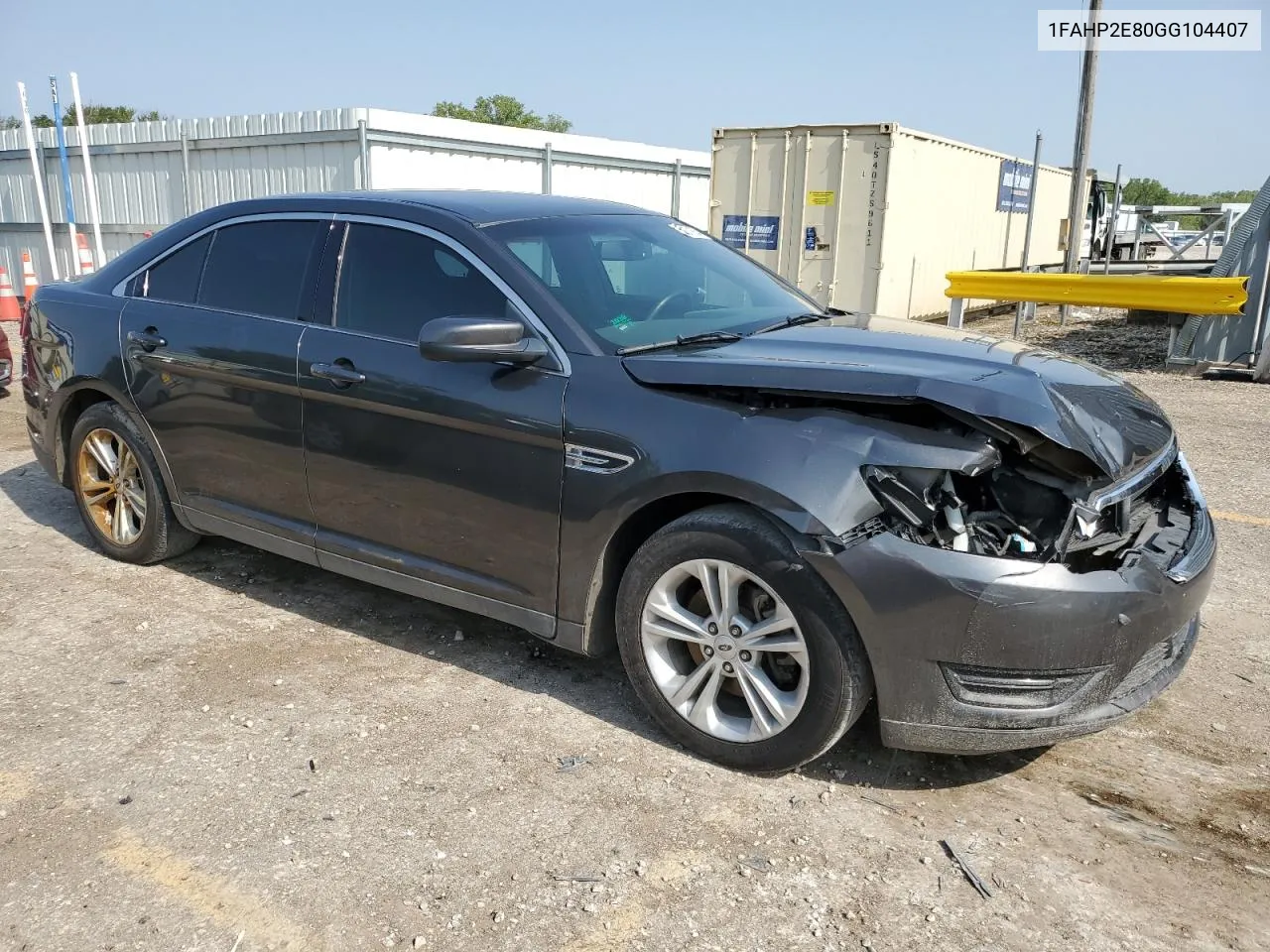 1FAHP2E80GG104407 2016 Ford Taurus Sel