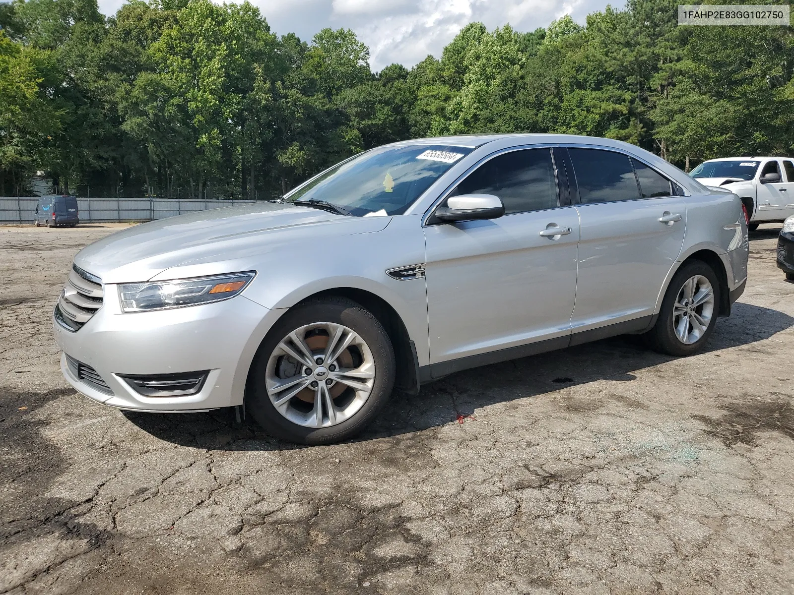 2016 Ford Taurus Sel VIN: 1FAHP2E83GG102750 Lot: 65536504