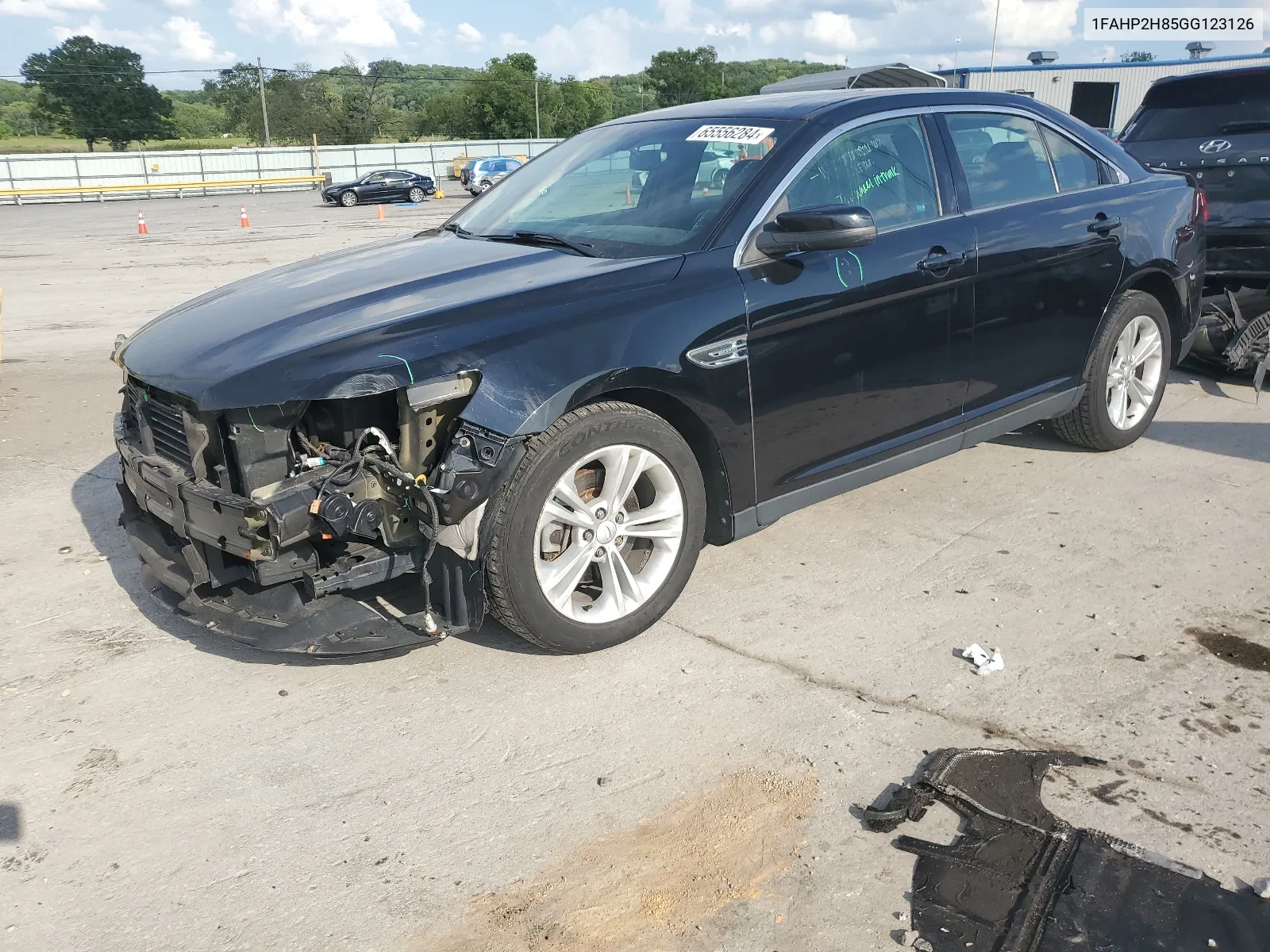 2016 Ford Taurus Sel VIN: 1FAHP2H85GG123126 Lot: 65556284