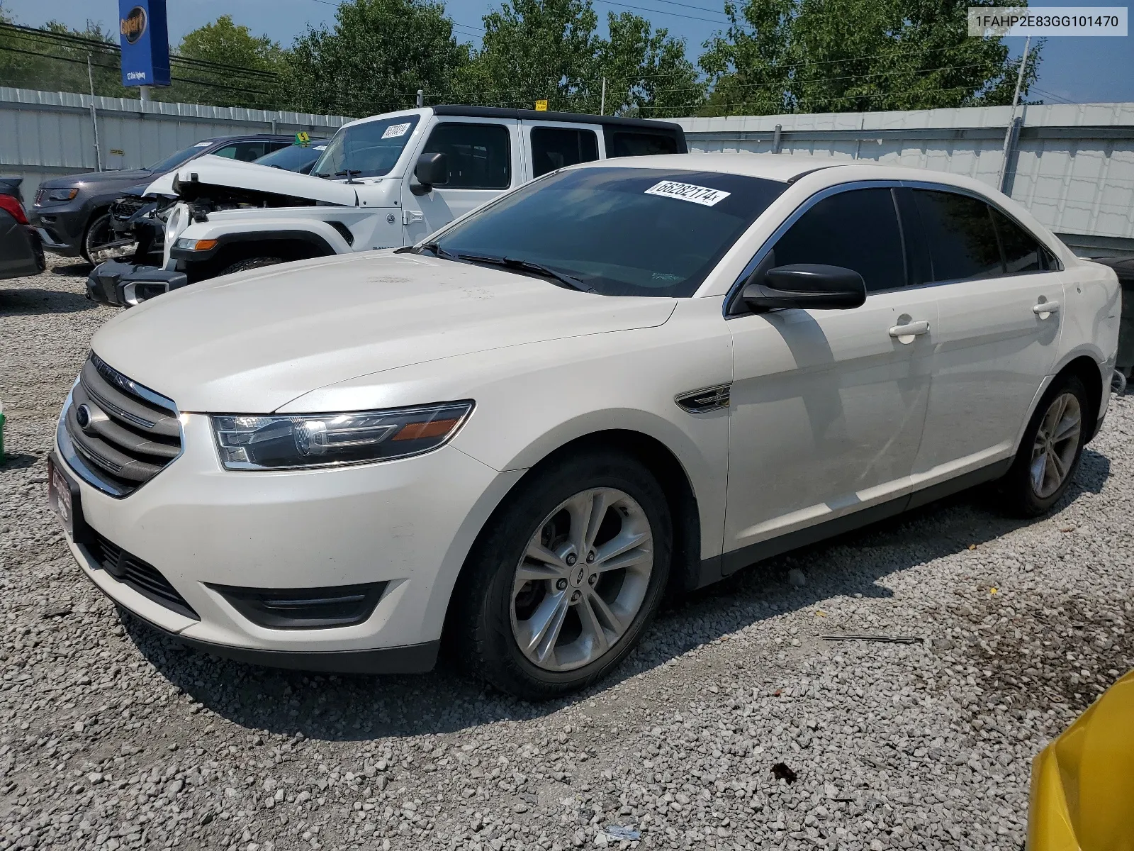 2016 Ford Taurus Sel VIN: 1FAHP2E83GG101470 Lot: 66282174