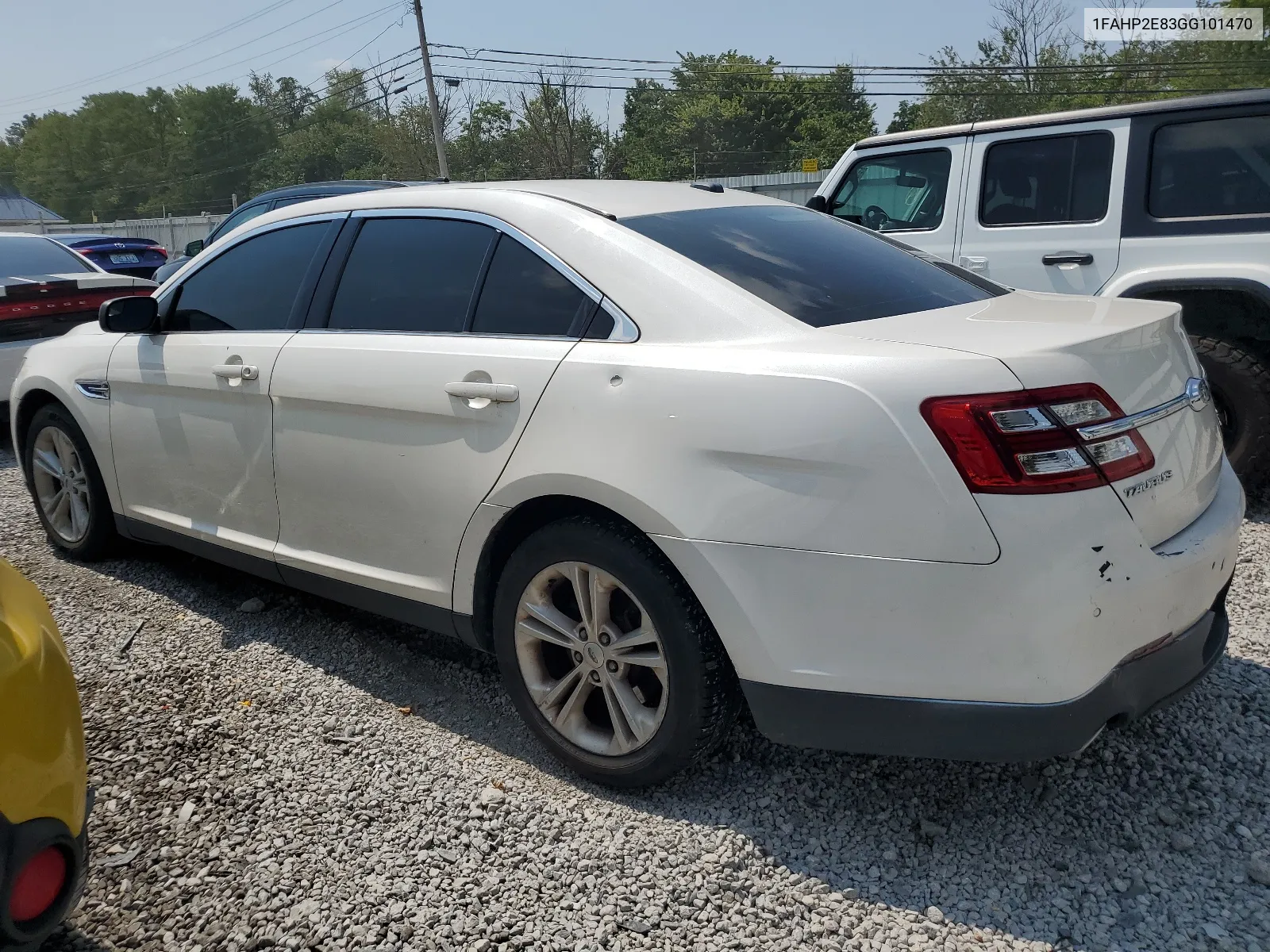 2016 Ford Taurus Sel VIN: 1FAHP2E83GG101470 Lot: 66282174