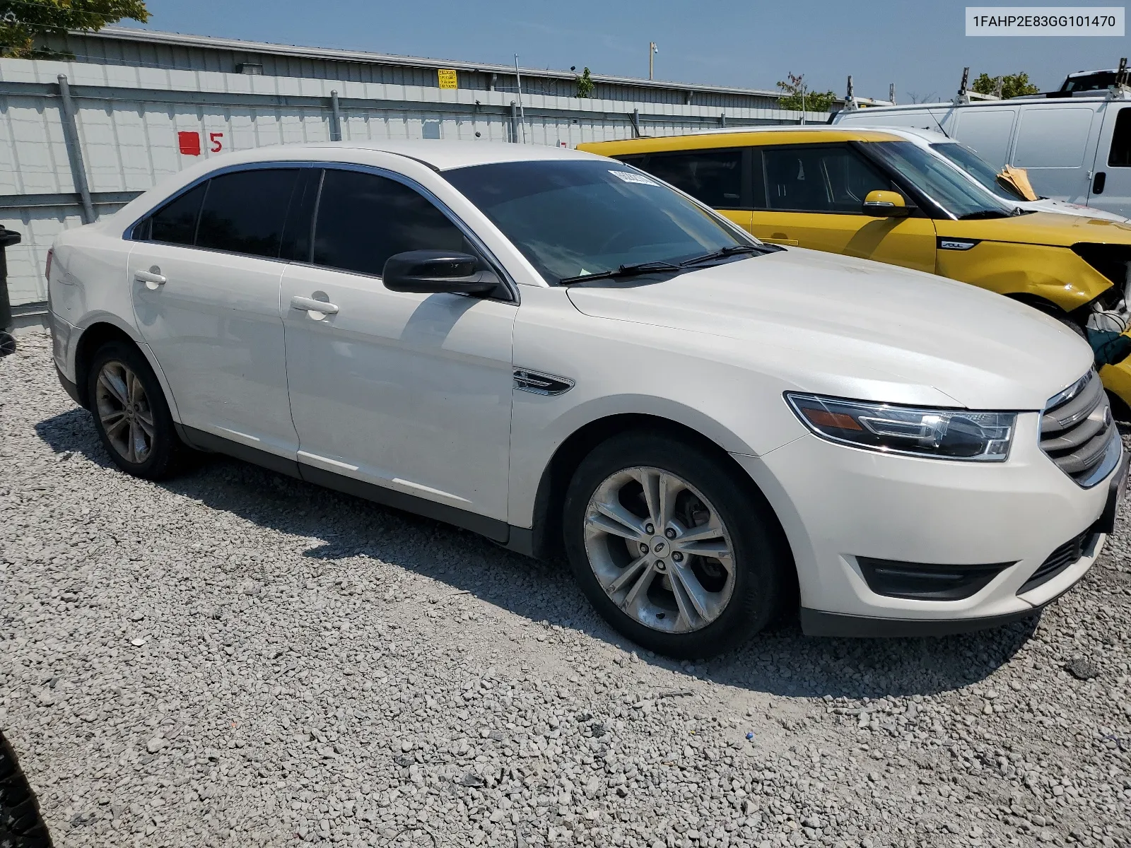 2016 Ford Taurus Sel VIN: 1FAHP2E83GG101470 Lot: 66282174