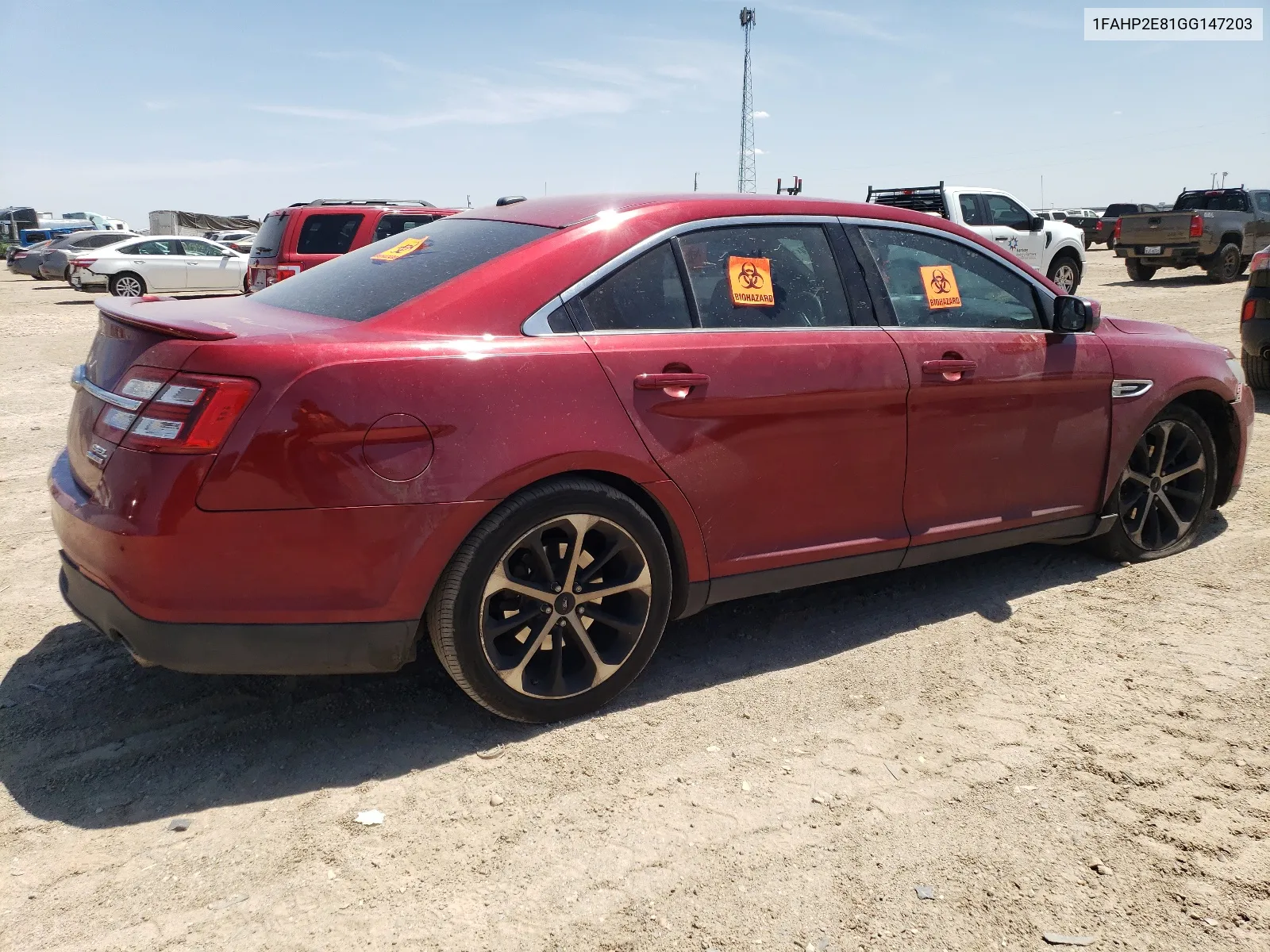 2016 Ford Taurus Sel VIN: 1FAHP2E81GG147203 Lot: 66604174