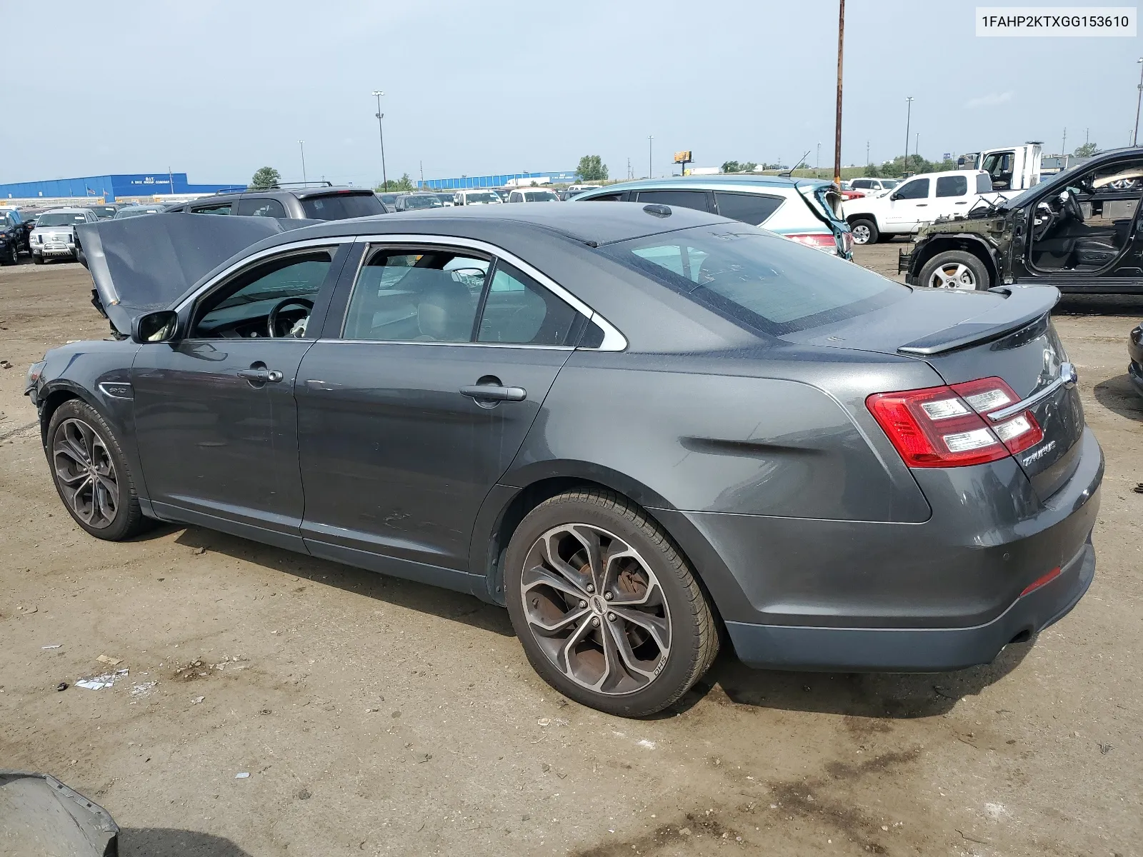 2016 Ford Taurus Sho VIN: 1FAHP2KTXGG153610 Lot: 67074794