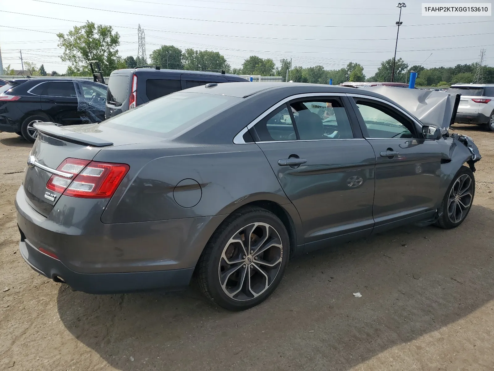 2016 Ford Taurus Sho VIN: 1FAHP2KTXGG153610 Lot: 67074794