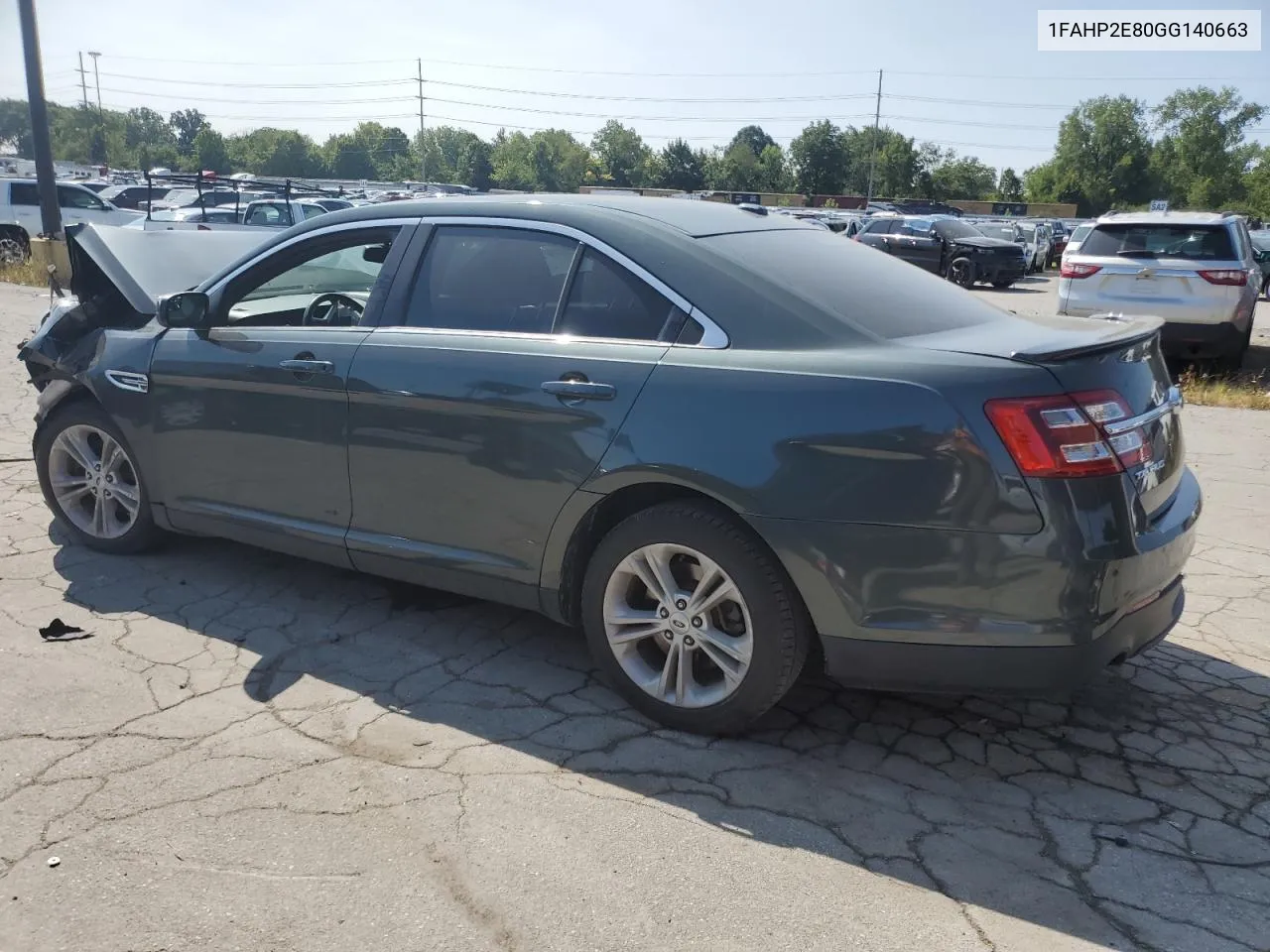 2016 Ford Taurus Sel VIN: 1FAHP2E80GG140663 Lot: 68142624