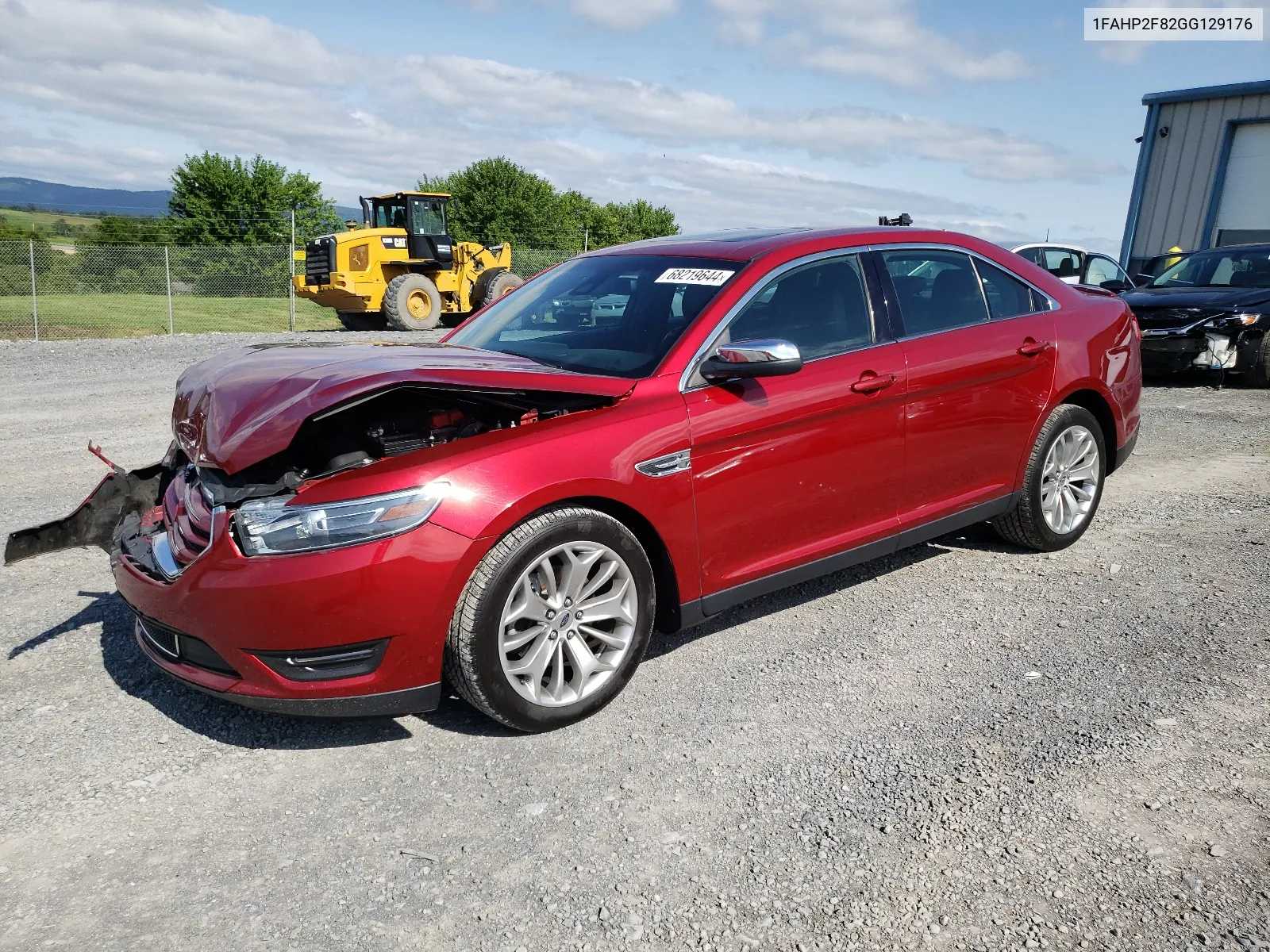 2016 Ford Taurus Limited VIN: 1FAHP2F82GG129176 Lot: 68219644