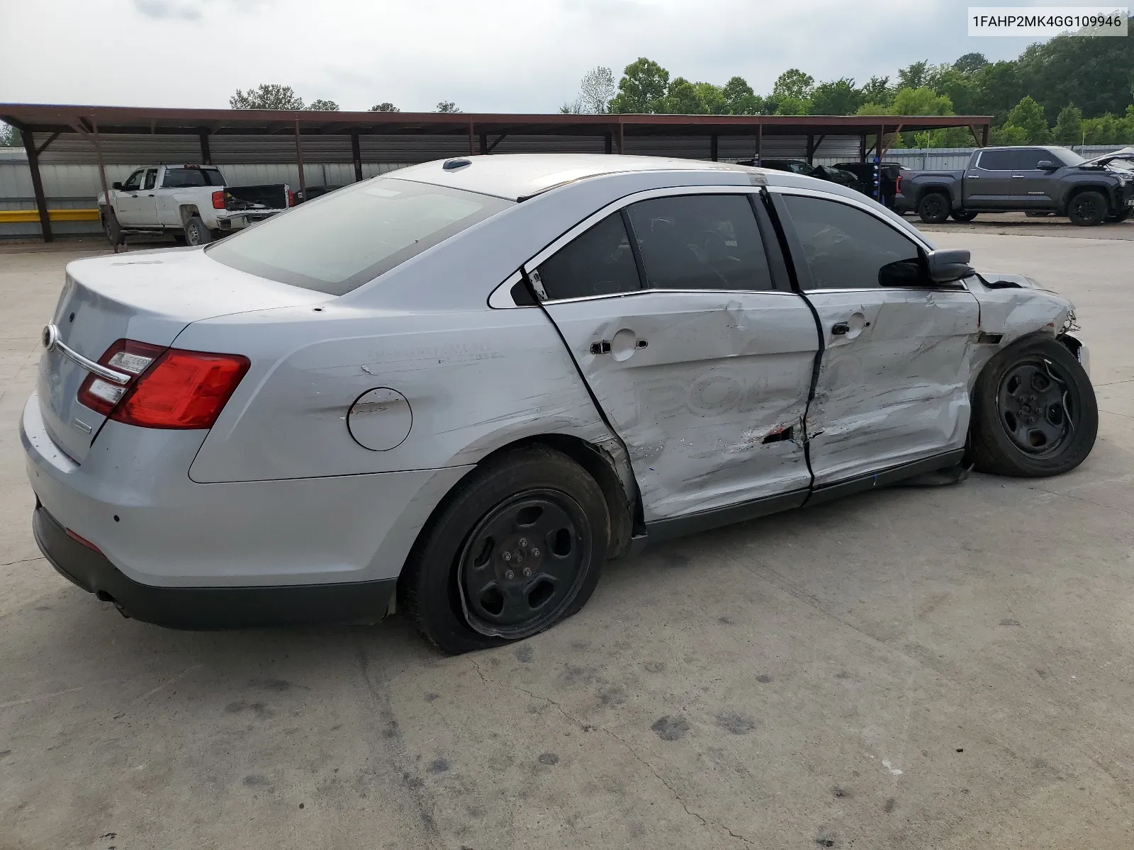 2016 Ford Taurus Police Interceptor VIN: 1FAHP2MK4GG109946 Lot: 68315594